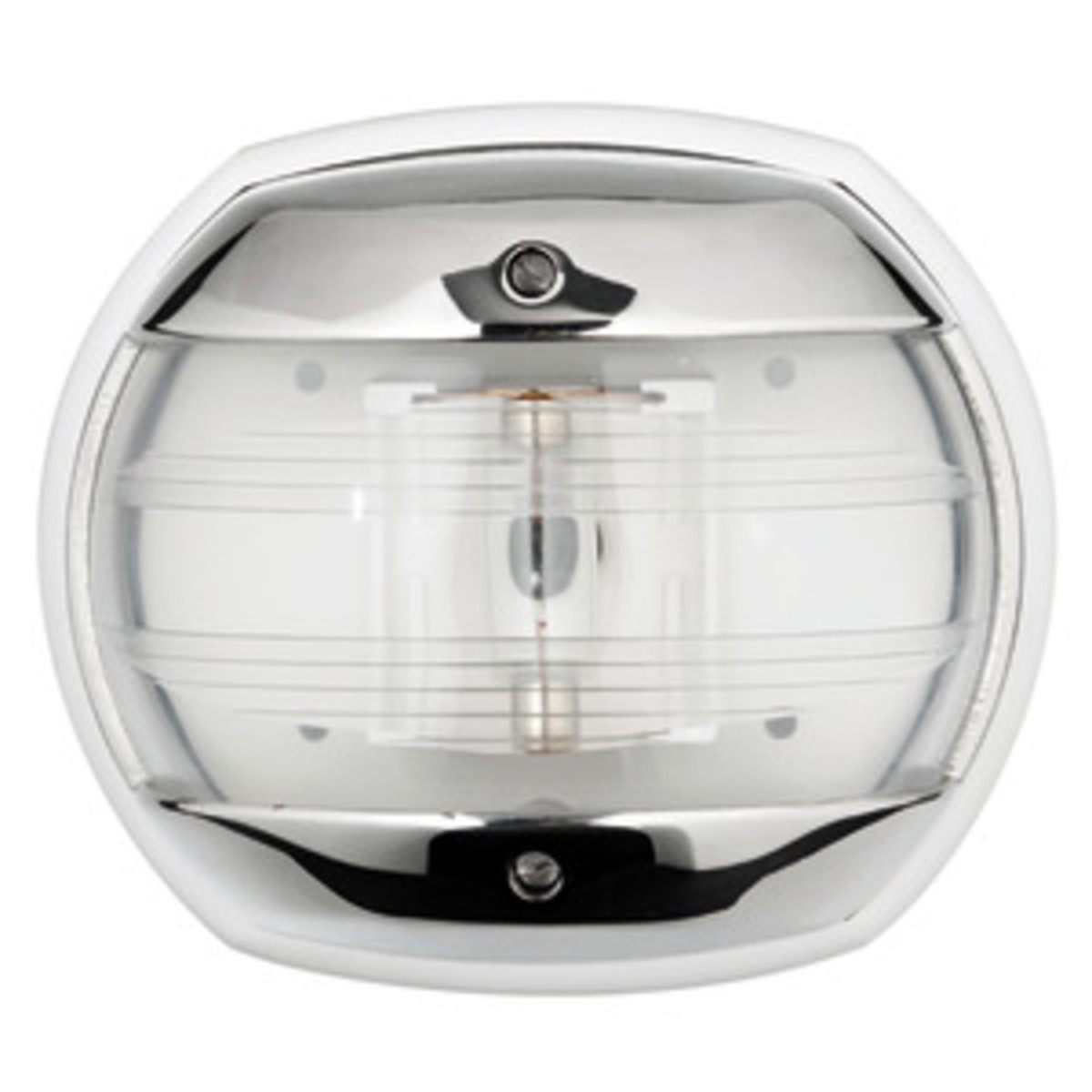 Osculati Maxi 20 Navigation Lights Made Of Mirror-polished Aisi316 Stainless Steel - Maxi 20 AISI 316 225° white 12V navigation light