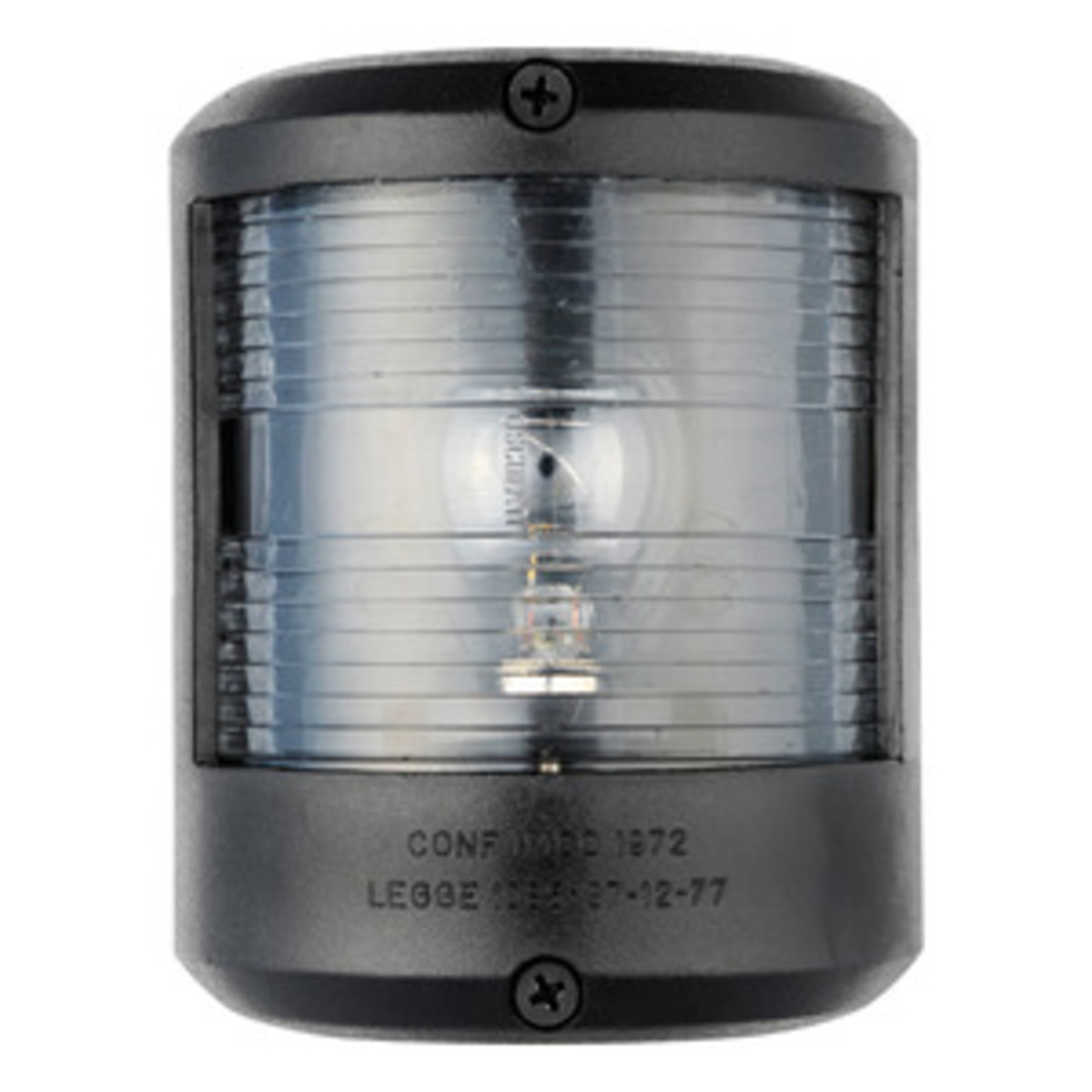 Osculati Luci Di Via Utility 78 - Feu de poupe U78 blanc/noir 12 V