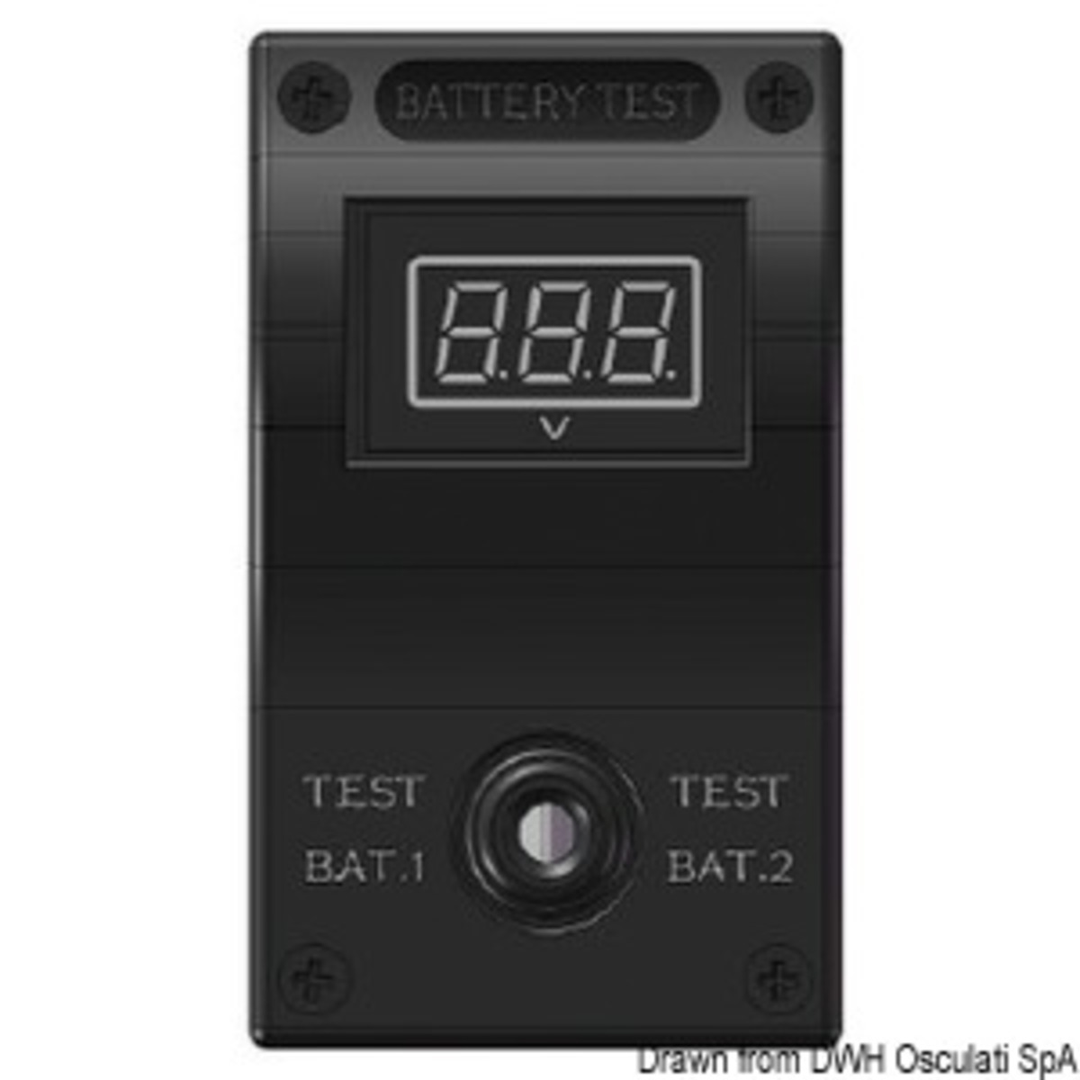 Osculati Additional Modules For Panels - Additional module double voltmeter