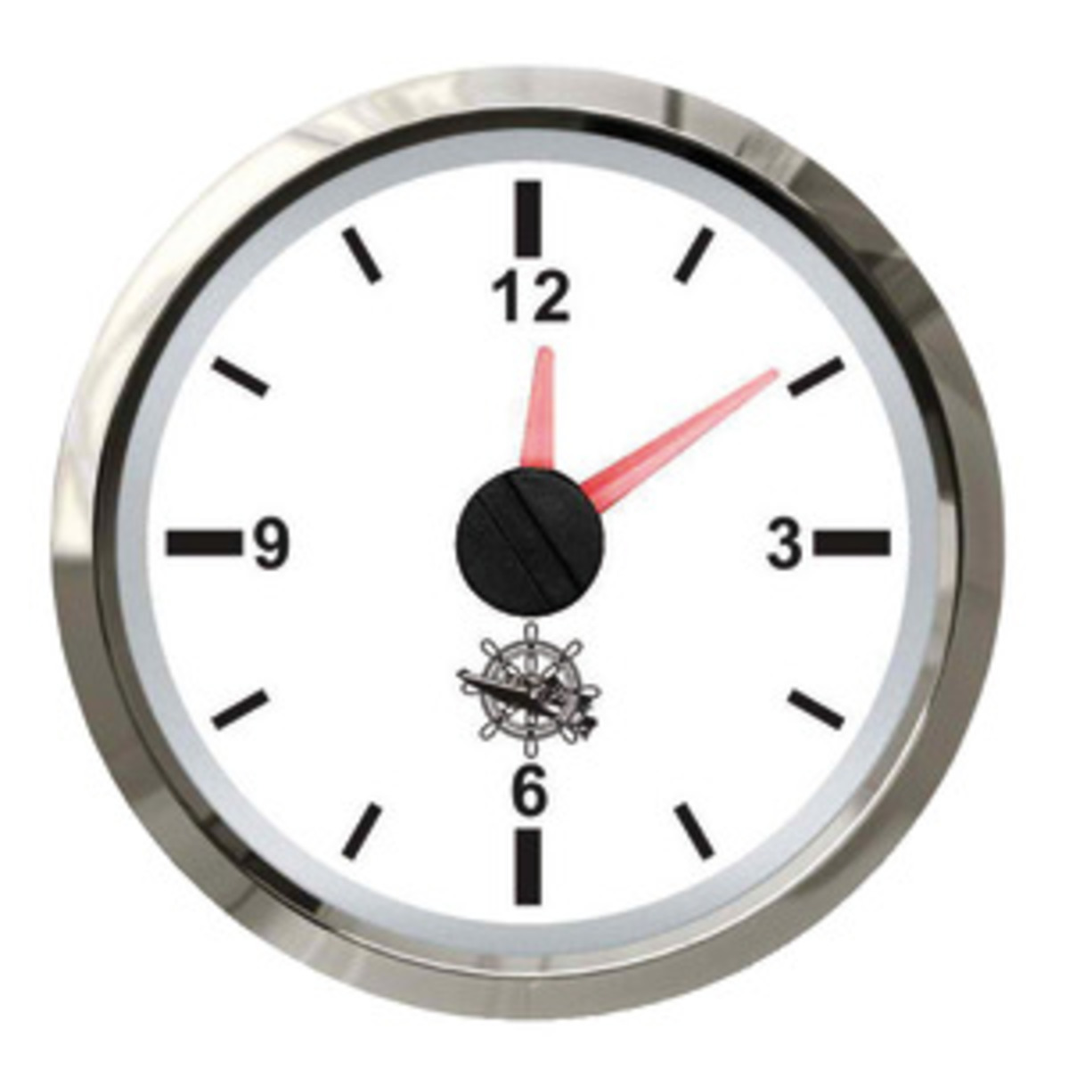 Osculati Quartz Clock - Quartz watch white/glossy