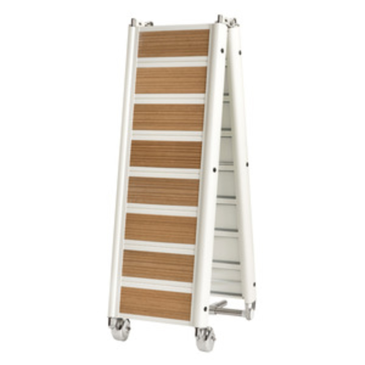 Osculati Foldable Alloy Gangway With Inserts - Foldable gangway lacquered white 260 cm