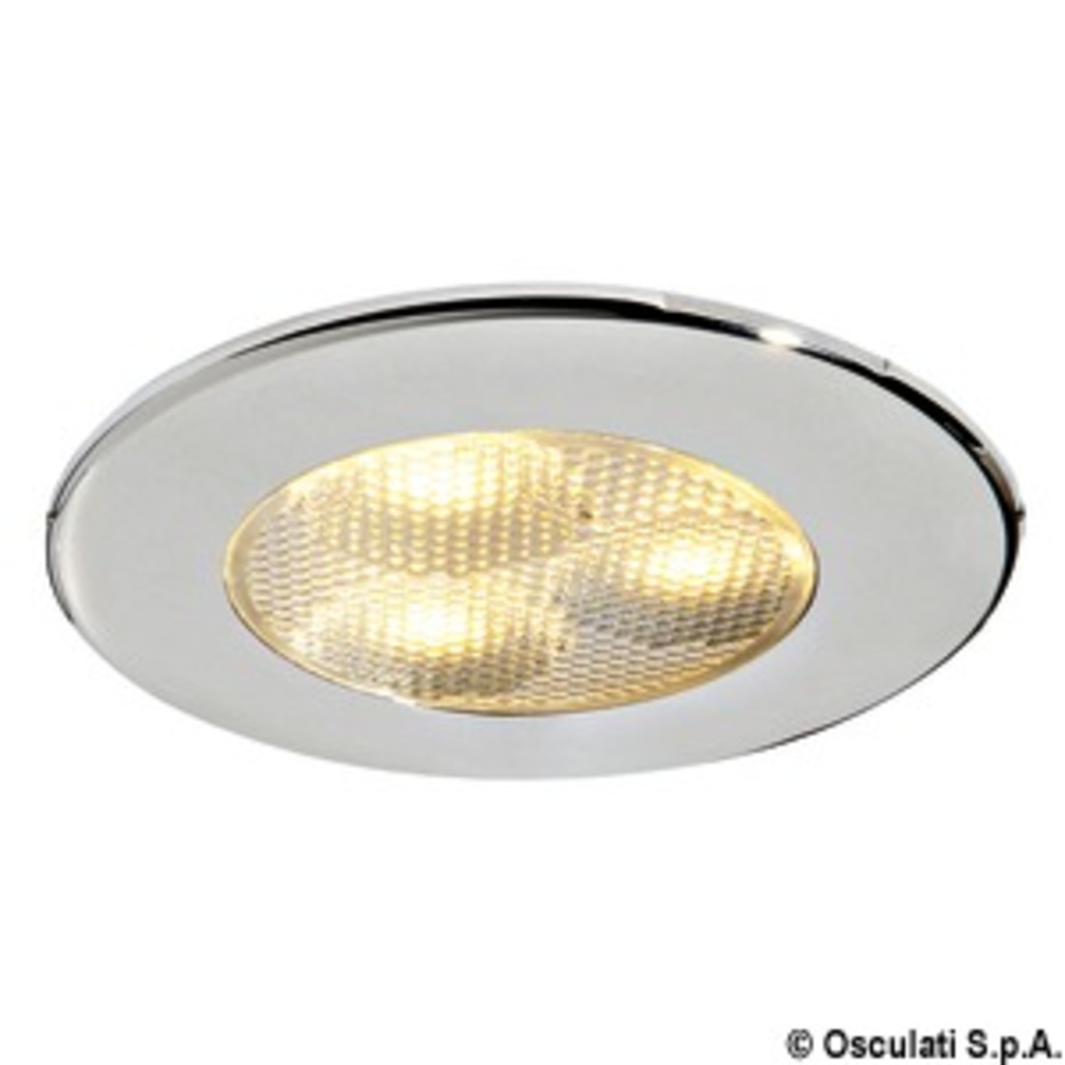 Osculati Atria Led Ceiling Light For Recess Mounting - Atria HD LED SS spotlight