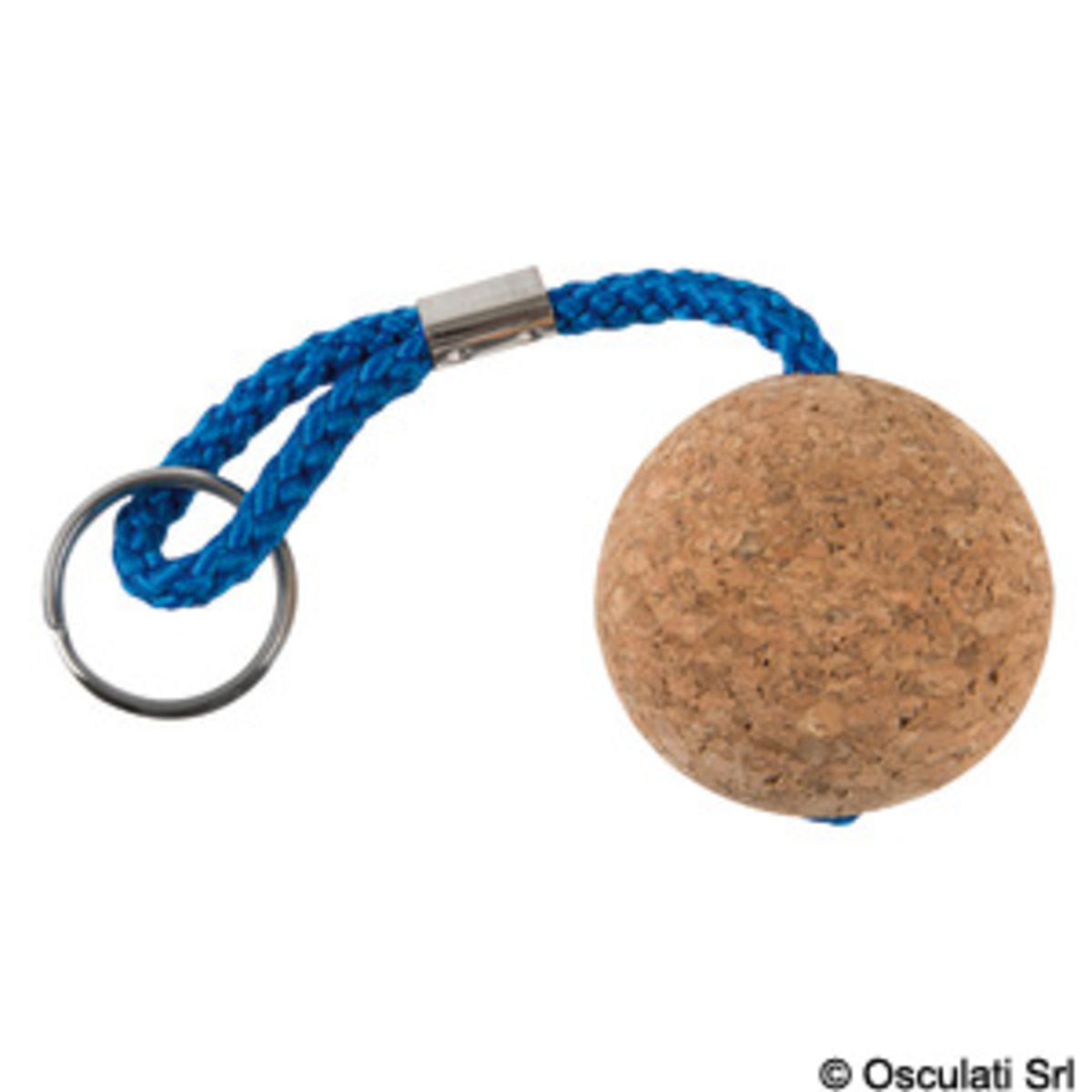 Osculati Cork Floating Key Ring - Cork floating keyring 50mm-ball