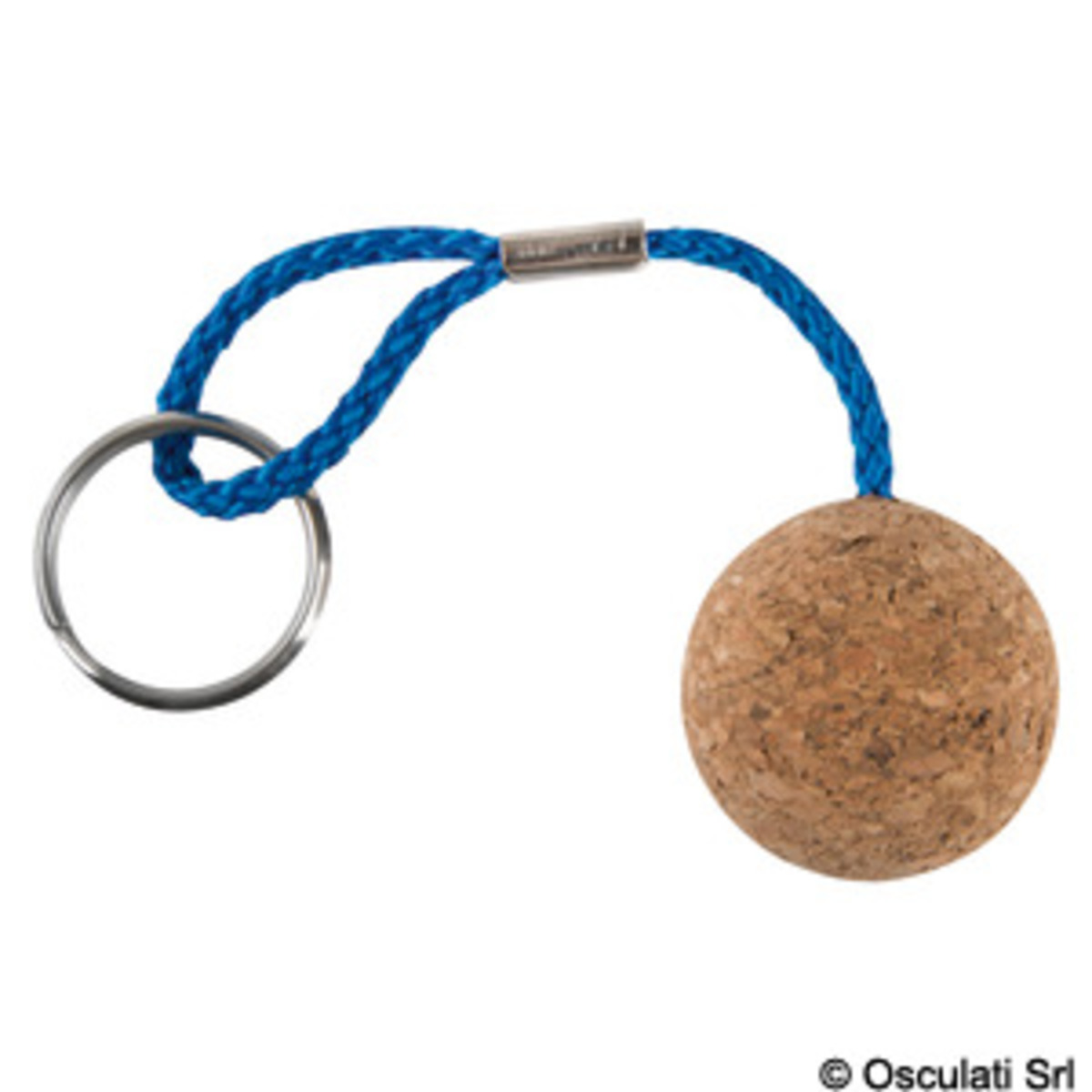 Osculati Cork Floating Key Ring - Cork floating keyring 35mm-ball