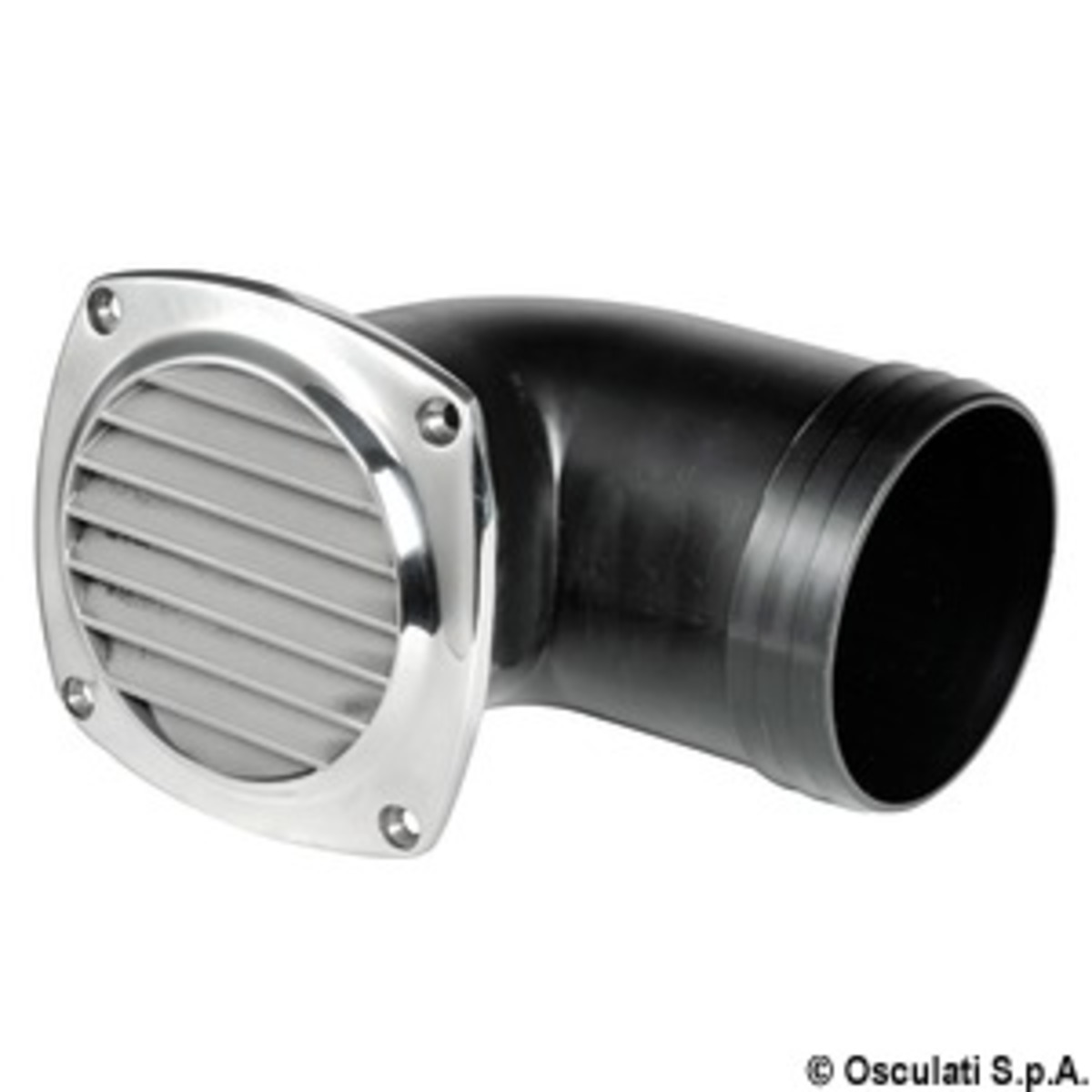 Osculati Pivoting Hose-vent Connectors For Stainless Steel Vents - Pivoting hose-vent f. 5330182/83