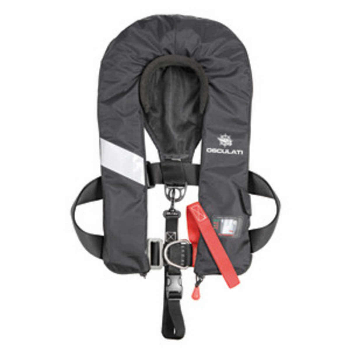 Osculati Sail Pro 180 N selbstaufblasende Schwimmweste (EN ISO 12402-3 zugelassen) - 180 N selbstaufblasende Premium-Rettungsweste