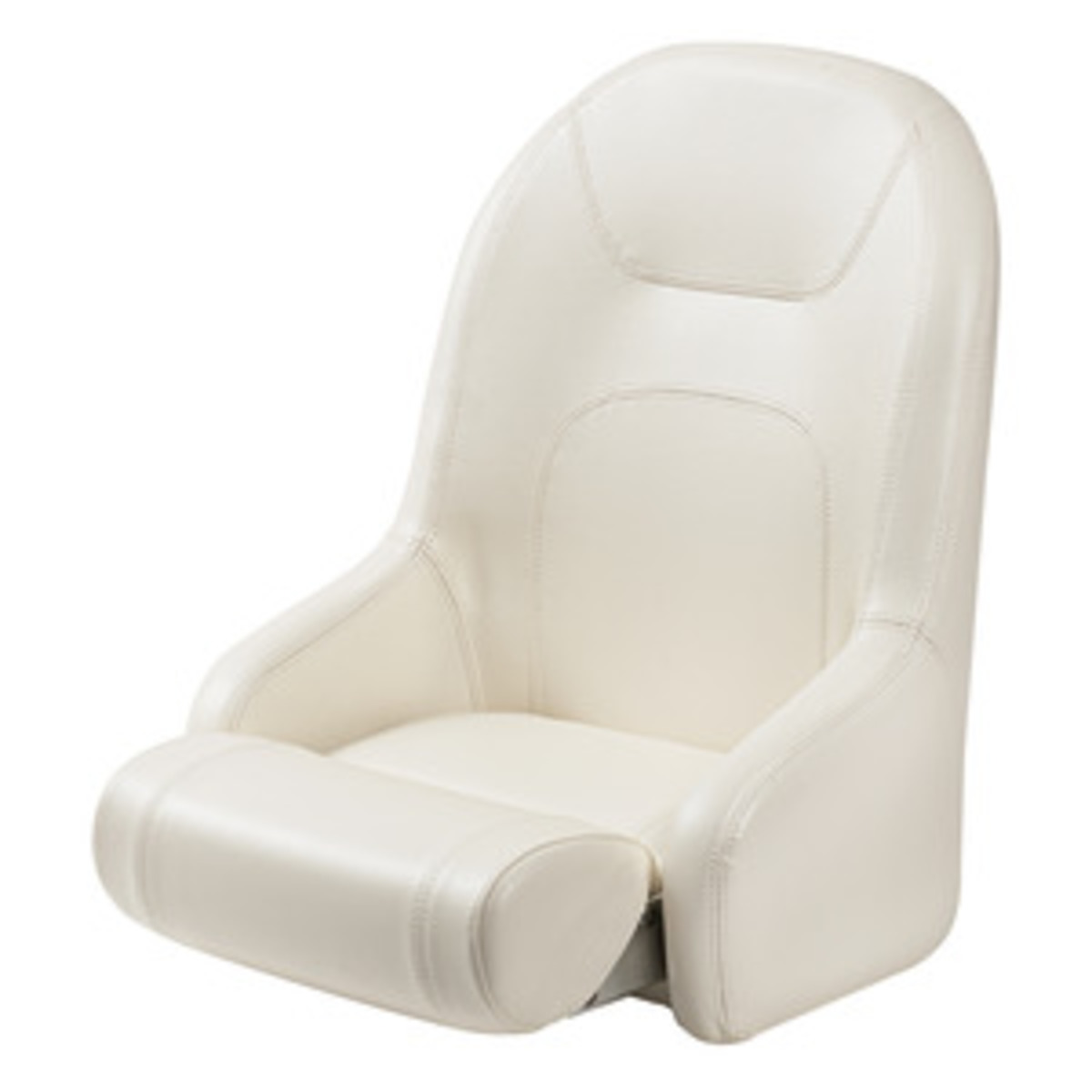 Osculati Compact Padded Seat With H51 Flip-up Bolster - Padded seat w/H51 flip up RAL9010