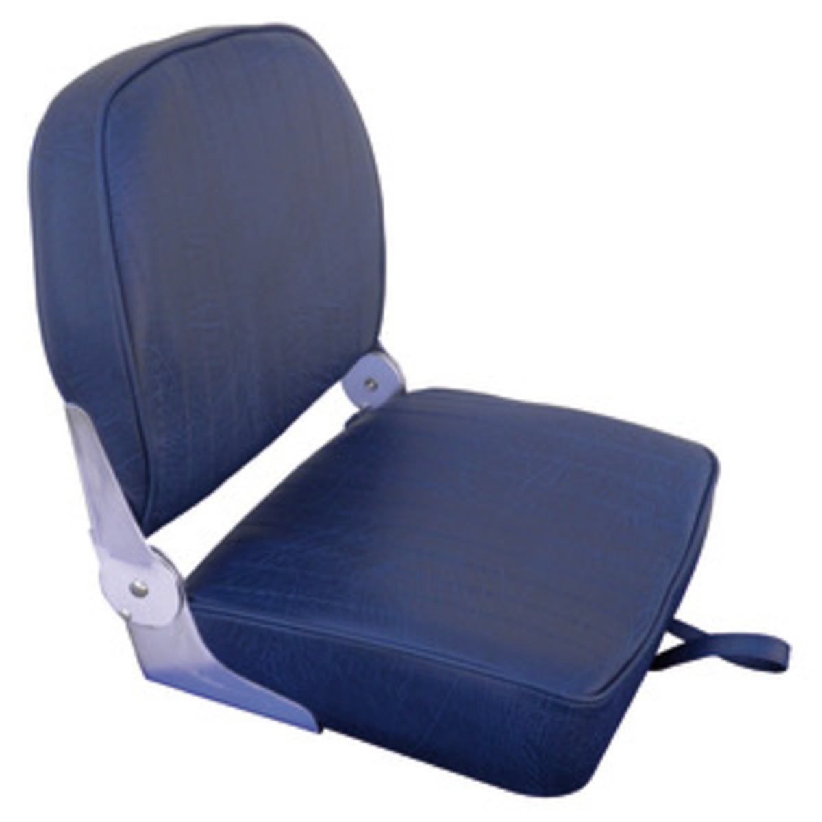 Osculati Seat With Foldable Backrest - Seat w/foldable back navy blue vinyl cushion