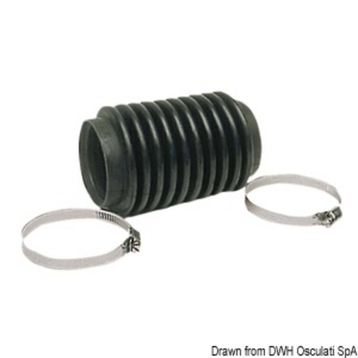 Osculati Transmission Bellows And Coupling Sleeve For Volvo - Transmission bellow f.Volvo engines w/flaps