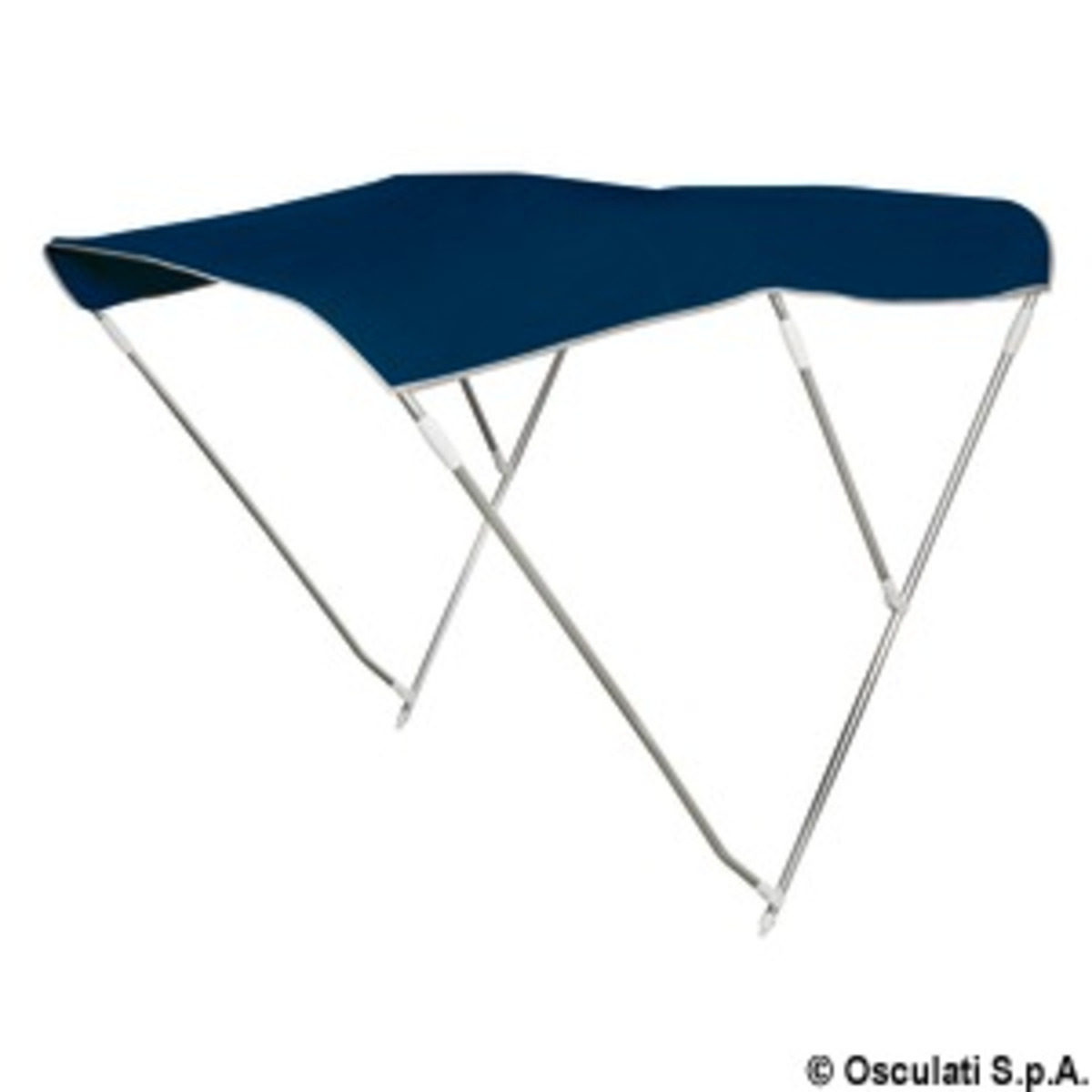 Osculati Tendalino Pieghevole 3 Archi Alto - Tendalino 3 archi alto Ø mm 22 cm 170/180 blu