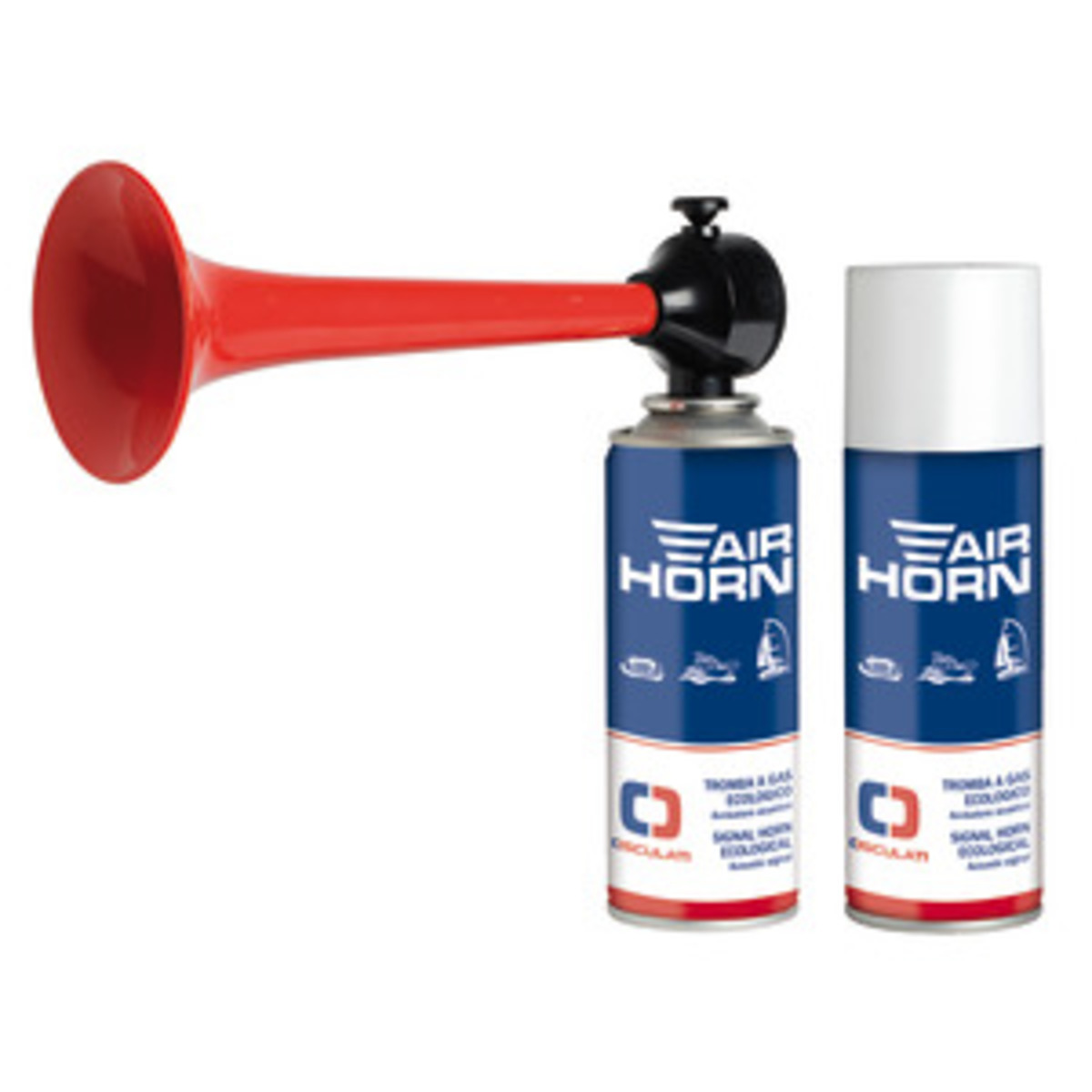 Osculati Super Gas Horn - Super gas horn bottle 200 ml + long horn