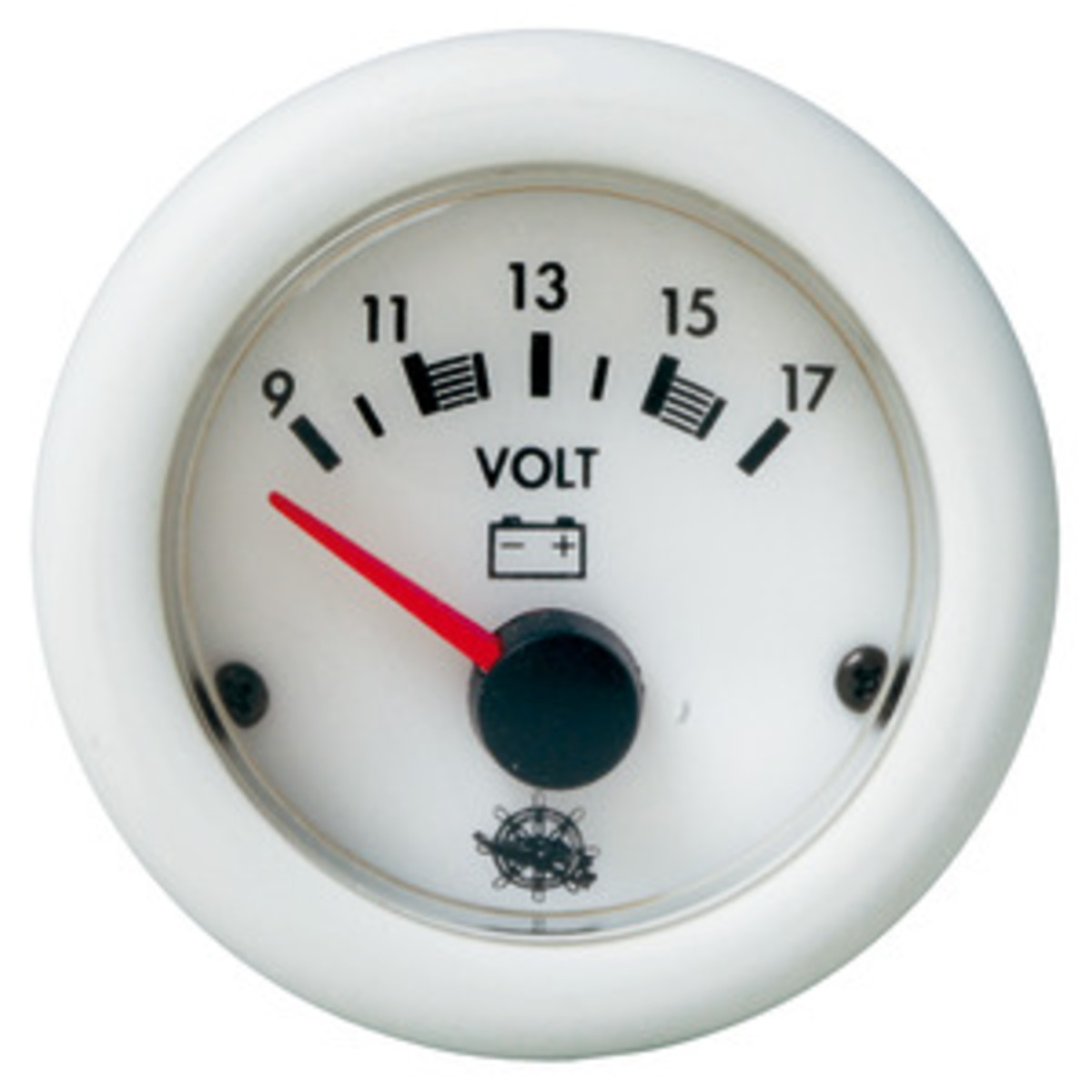 Osculati Guardian Voltmeter - Guardian voltmeter white 10-16 V