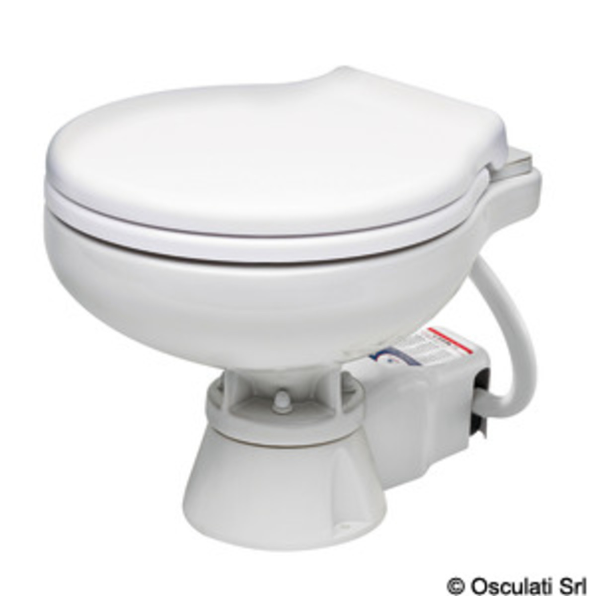 Osculati Evolution Electric Toilet Unit - Evolution Space Saver electric toilet unit 12 V