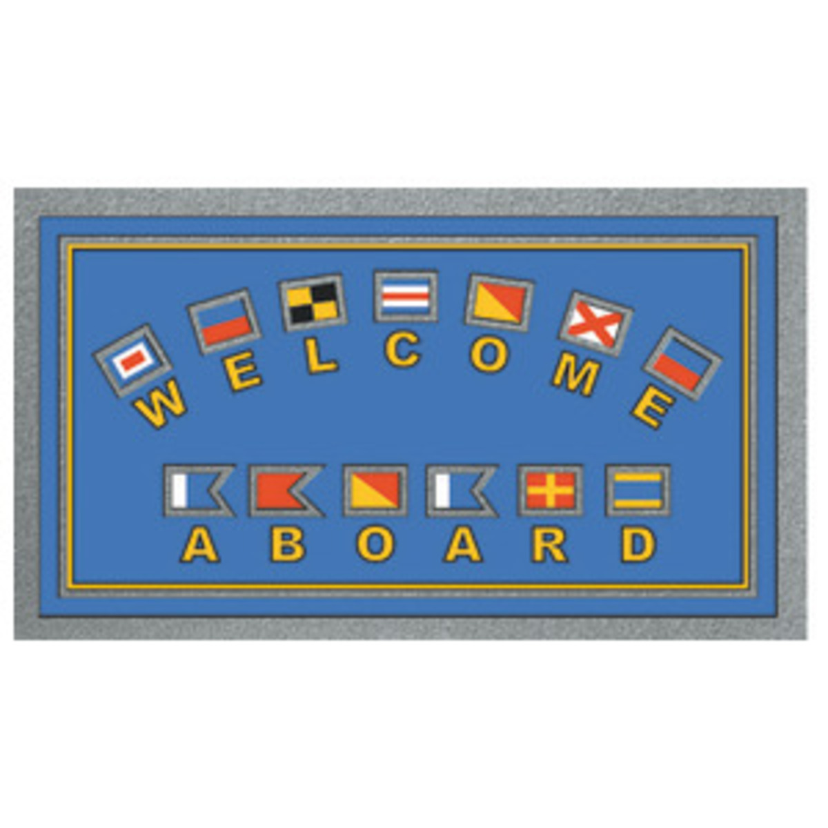 Osculati Format Antiskid Rectangular Doormat40x68 Cm - Format antiskid doormat 40 x 68 cm Bunting