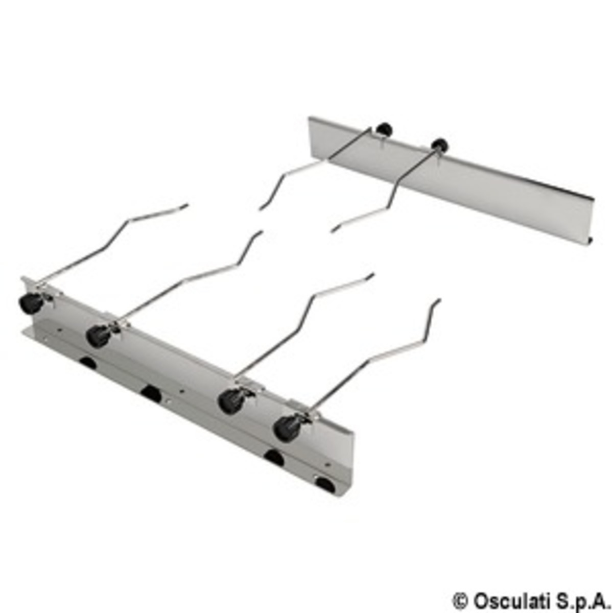 Table de cuisson à gaz Techimpex - Set fermapentole pour 50.100.53