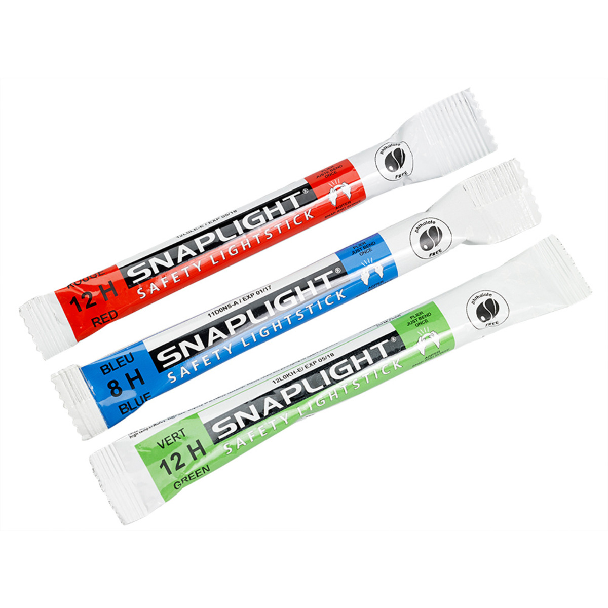 Plastimo Cyalume Lightsticks - LIGHTSTICKS BLU RED GREEN CF. 3PZ.