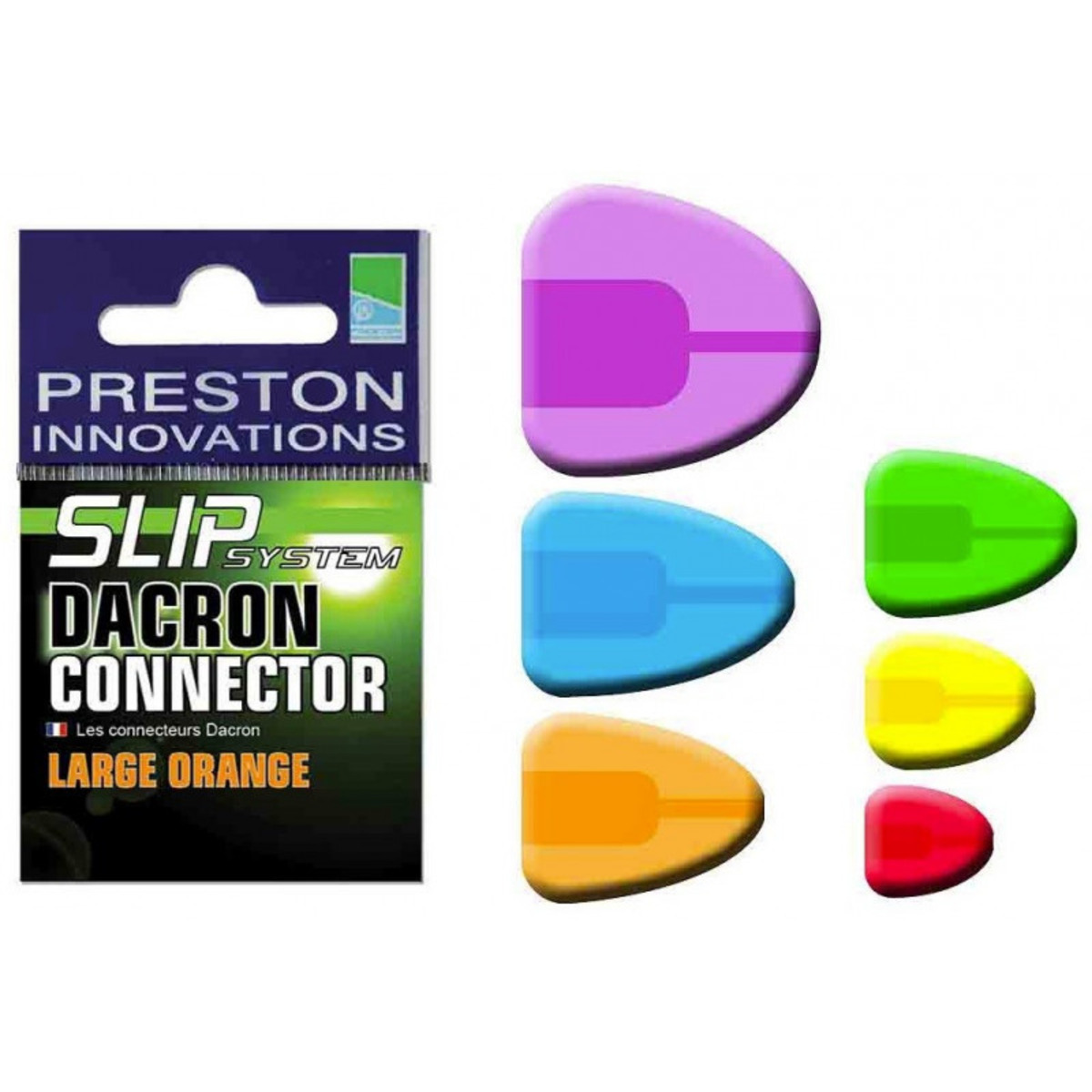 Preston Slip Dacron Connector - Xl Blue