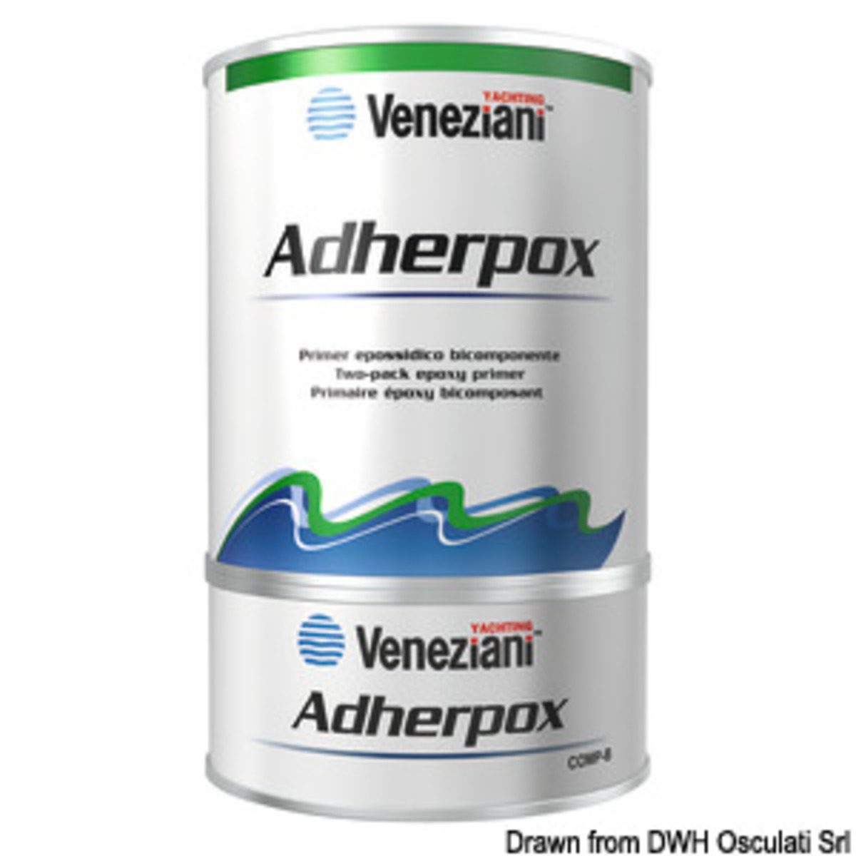 Imprimación/capa base Veneziani Adherpox - Imprimación Adherpox 2,5 l