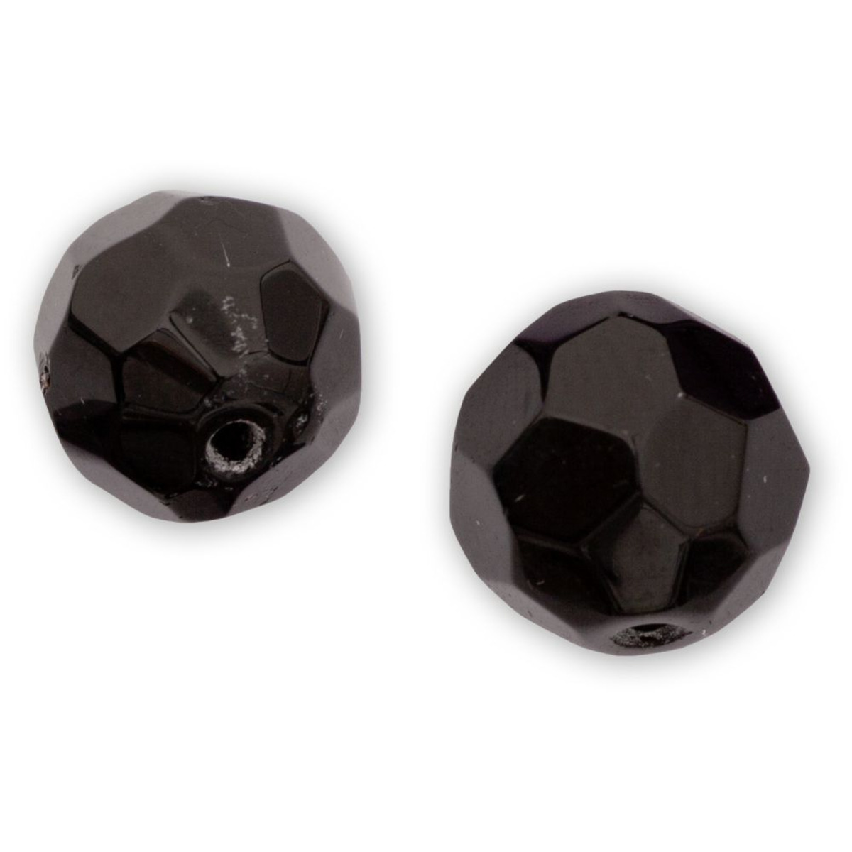 Quantum 4street Glass Bead - black - 6 mm