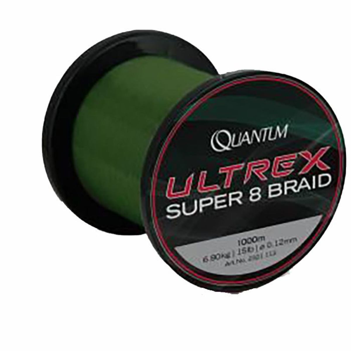 Quantum Ultrex Super 8 Braid Green 1000 M - 0.17 mm - 1000 m