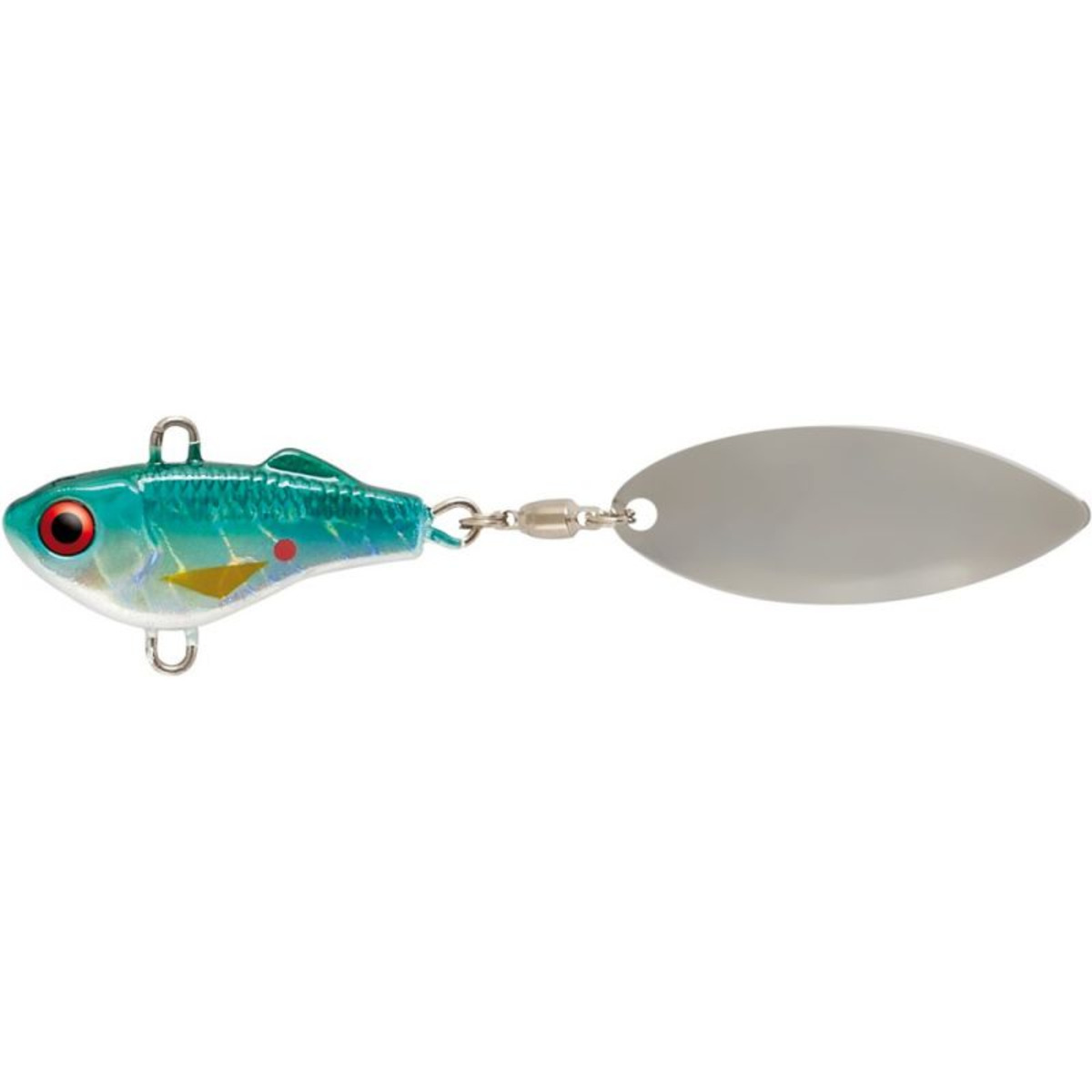 Rapture Asp Spin and Jig - 14.0 g - 33 mm - Green Shiner