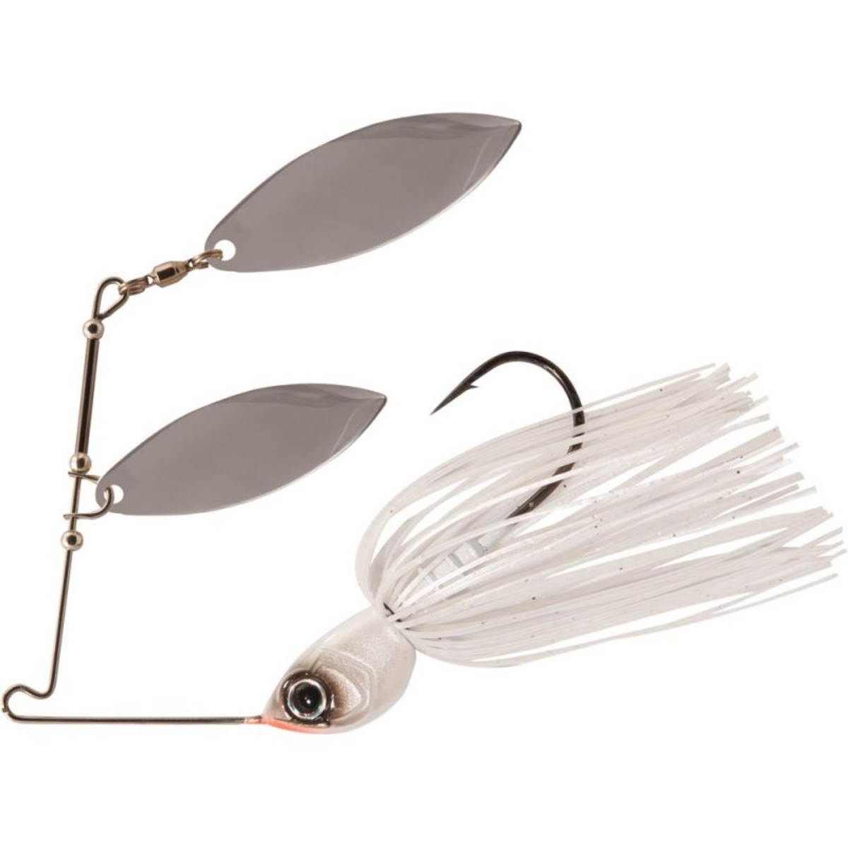 Rapture Sharp Spin Double Willow - 14.0 g - White Shad