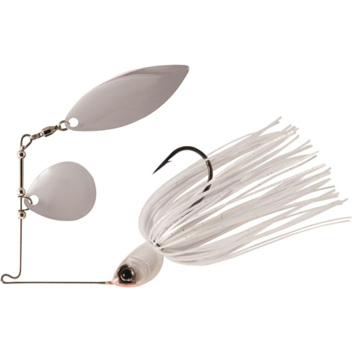 Rapture Sharp Spin Willow Colorado - 10.0 g - White Shad