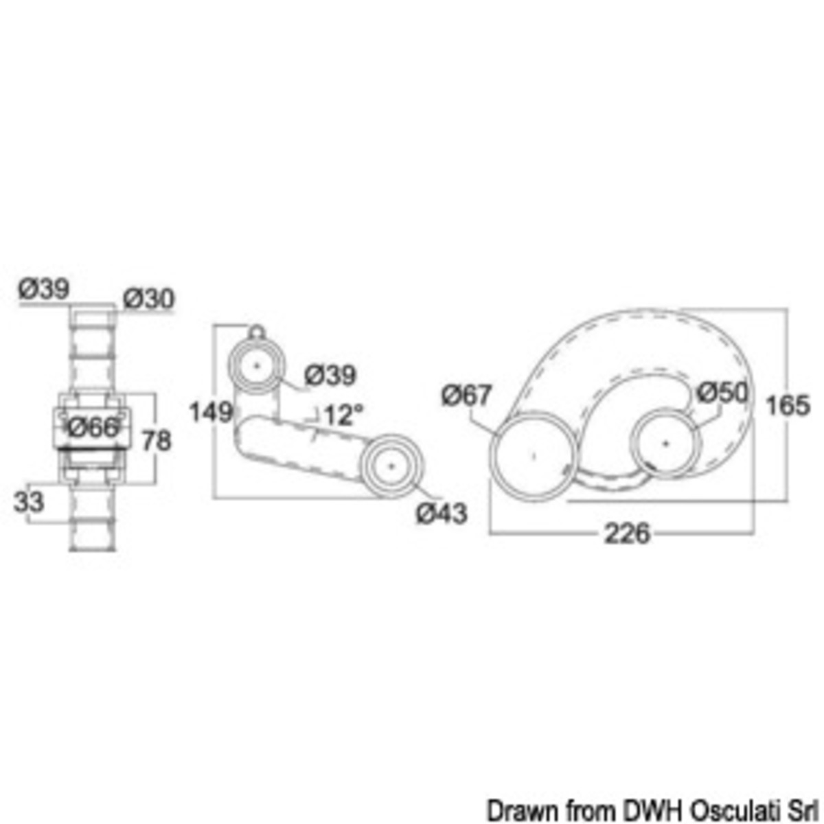 Spare Parts For Tecma Electric Toilets - TECMA Generation 2 rubber and valve kit