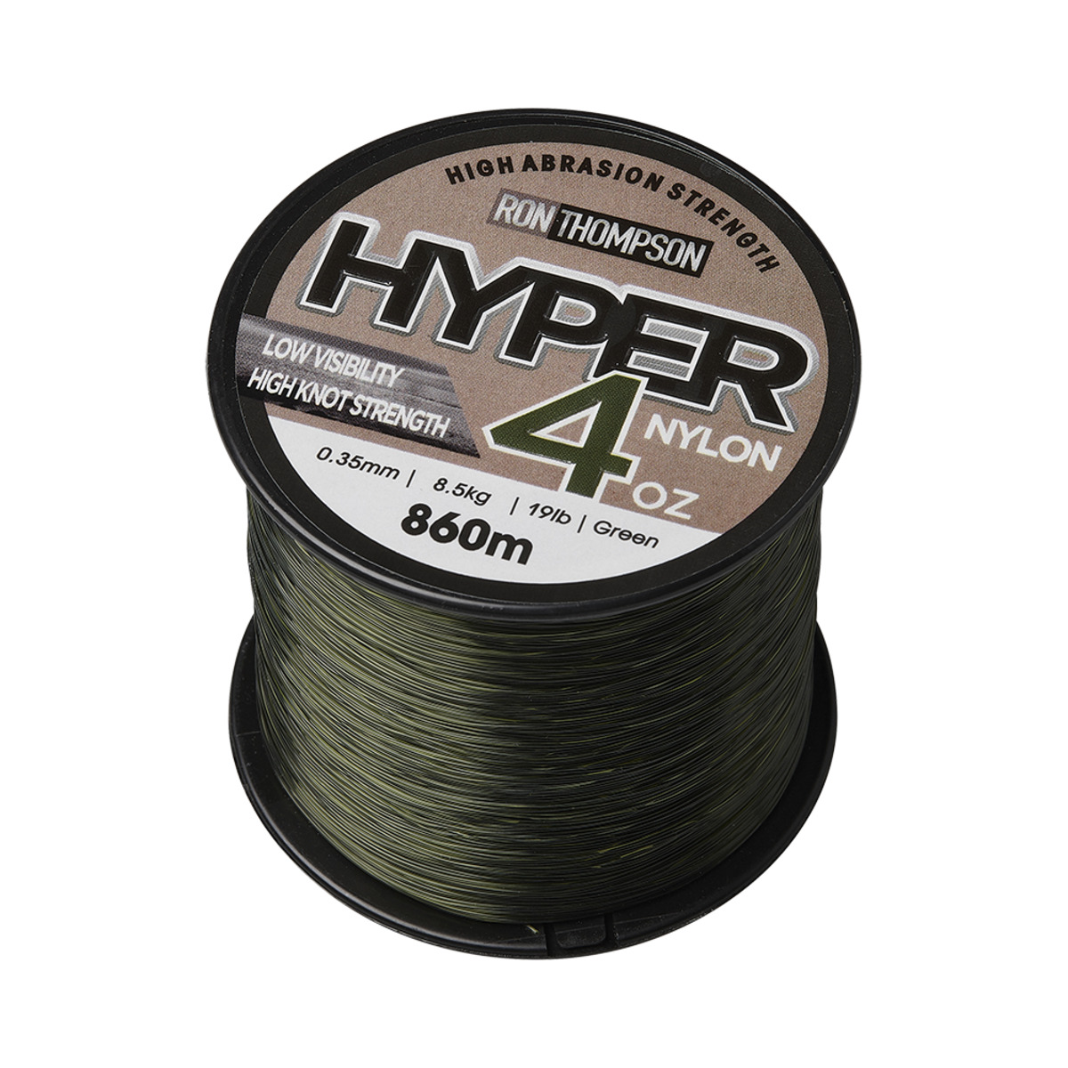 Ron Thompson Hyper 4oz Nylon - 860M 0.35MM 8.5KG 19LBS GREEN