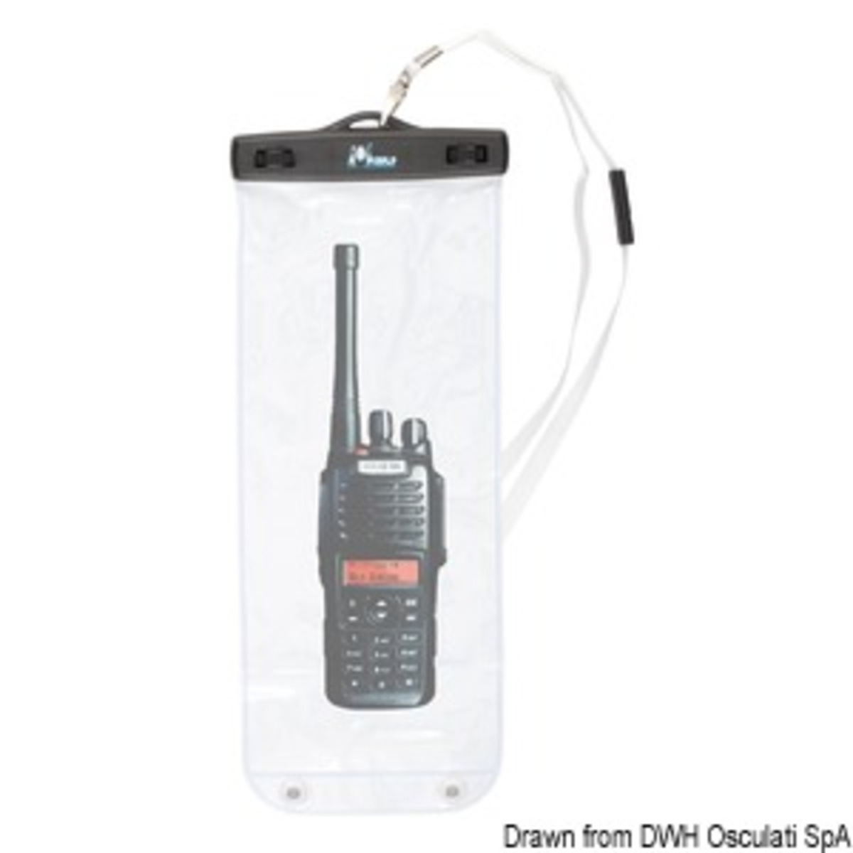 Amphibious Watertight Cases - AMPHIBIOUS white VHF holder