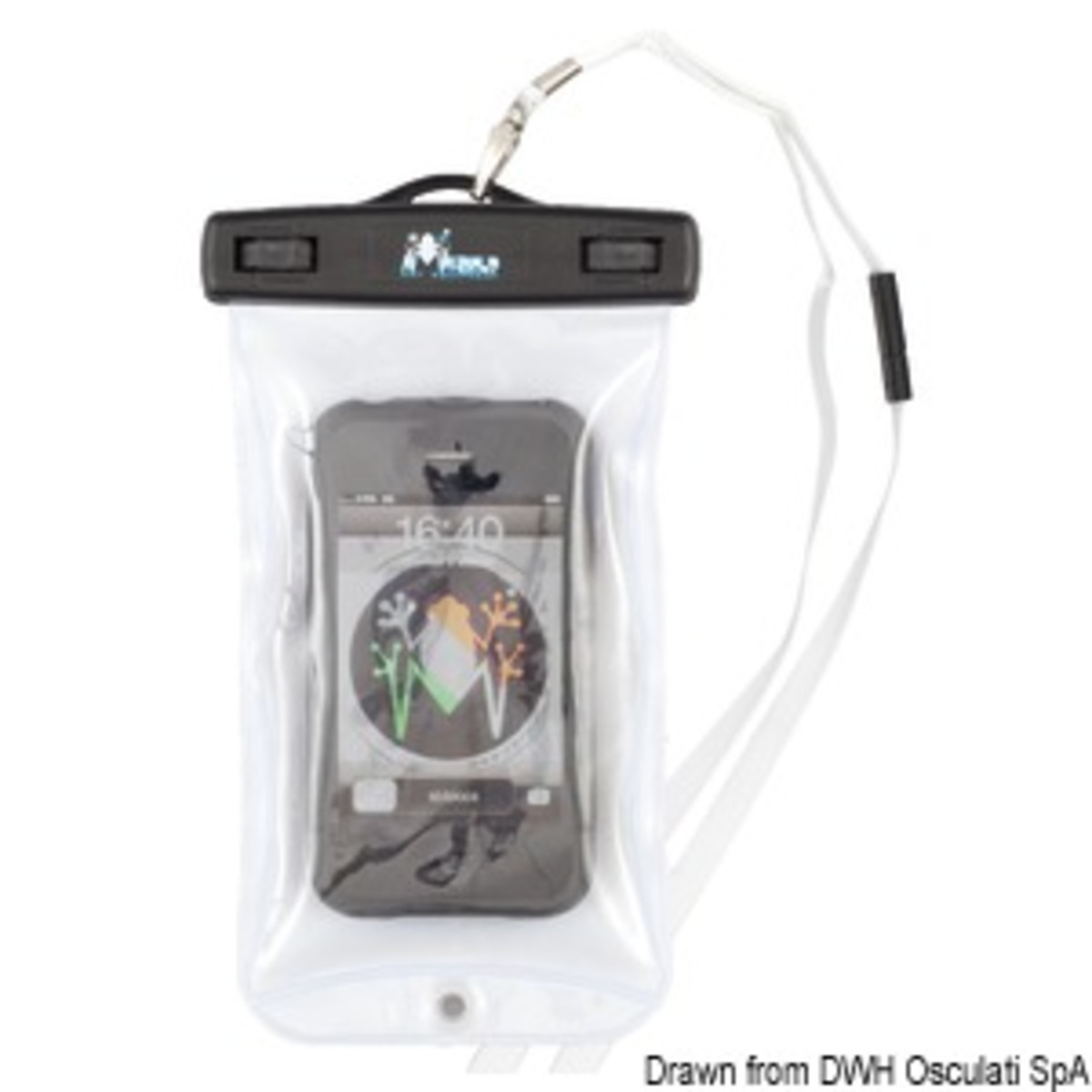 Amphibious Watertight Cases - AMPHIBIOUS white mobile holder