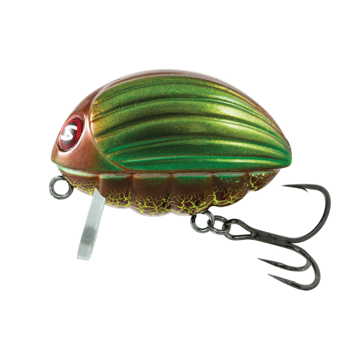 Salmo Bass Bug Floating - 5.5 Cm - Green Bug