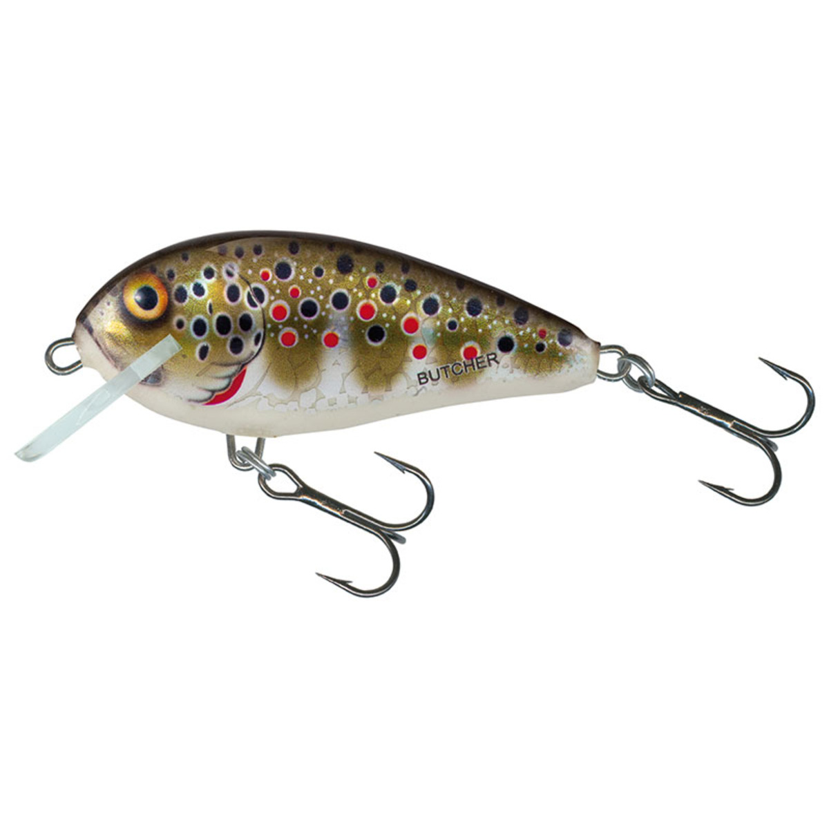 Salmo Butcher Floating - 5 Cm - Holographic Brown Trout