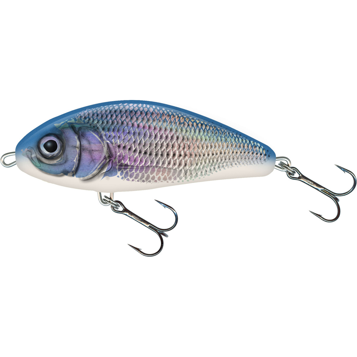 Salmo Fatso 14 Cm Floating Limited Edition Colours - Blue Fingerling