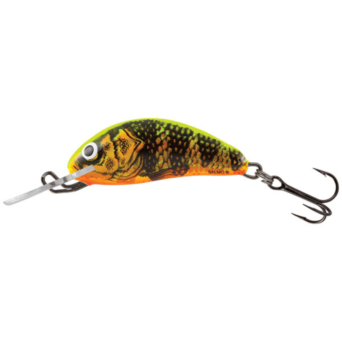 Salmo Hornet Floating - 4 Cm - Gold Fluo Perch