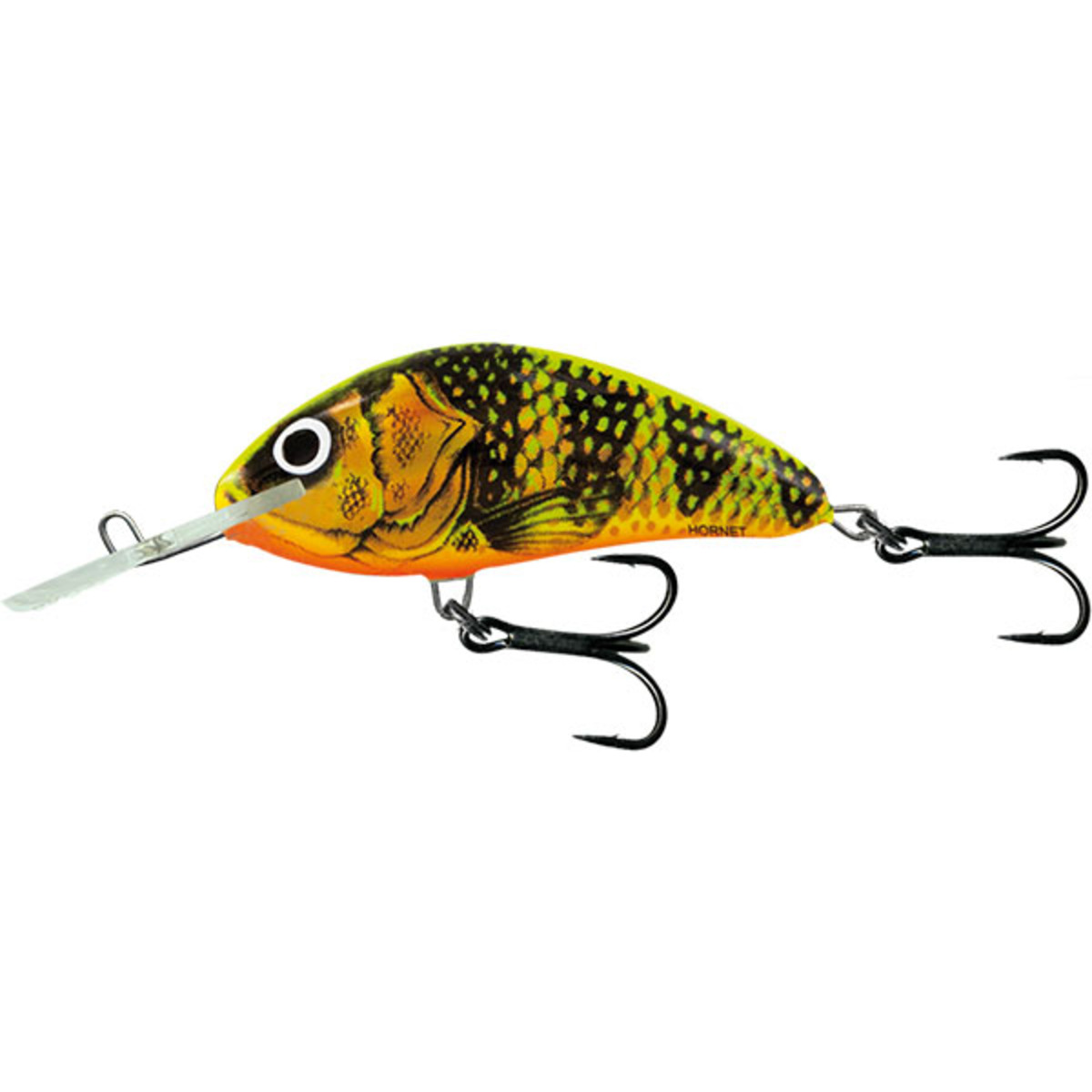 Salmo Hornet Floating - 9 Cm - Gold Fluo Perch