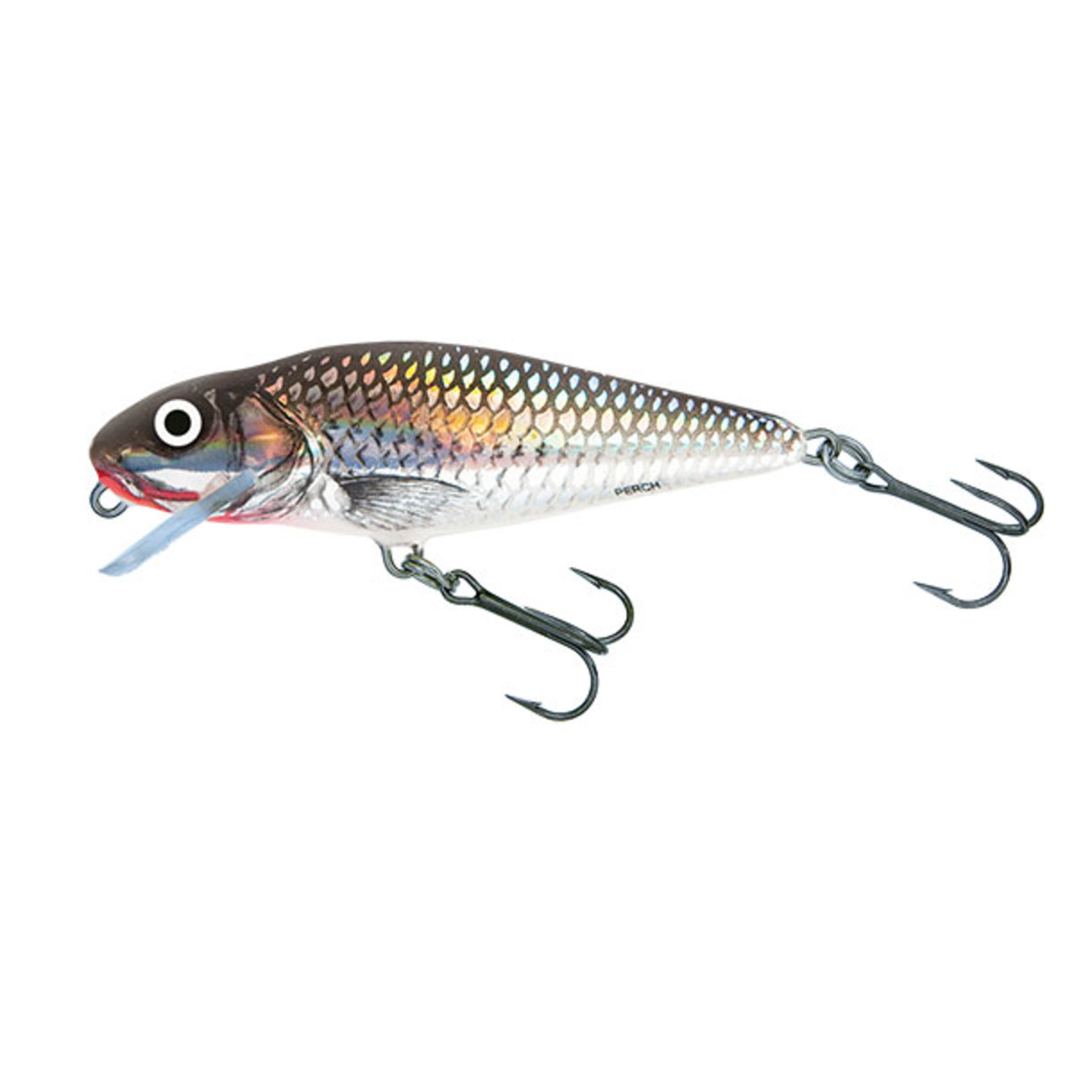 Salmo Perch Shallow Runner - 12 Cm - Holographic Grey Shiner