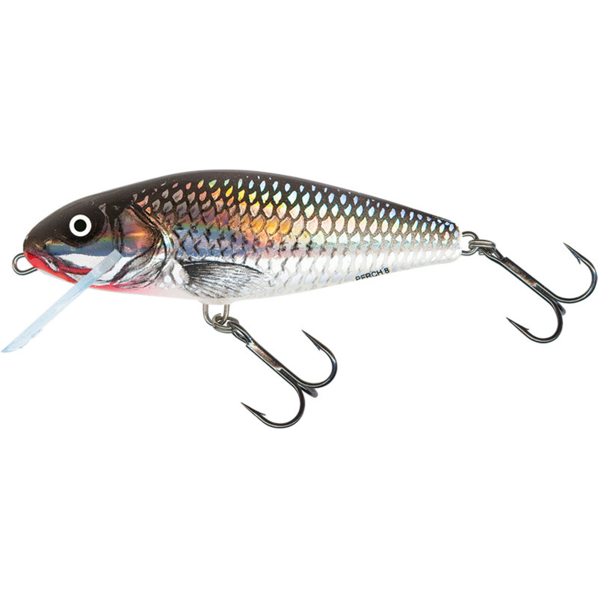 Salmo Perch Shallow Runner - 14 Cm - Holographic Grey Shiner