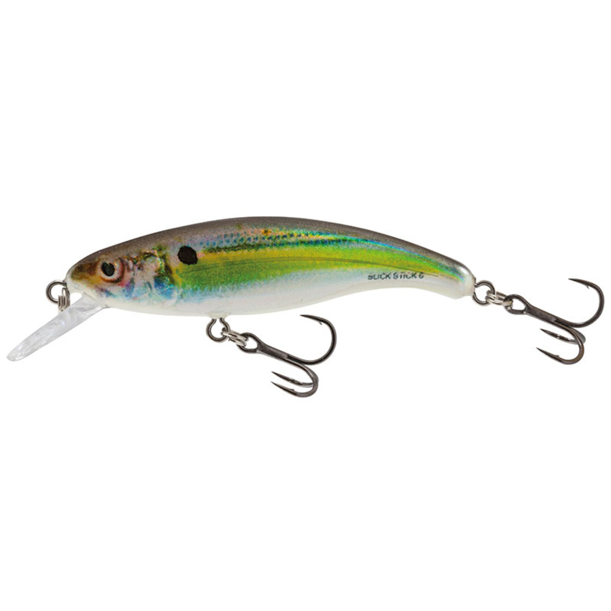 Salmo Slick Stick Floating - 6 Cm - Real Holographic Shad
