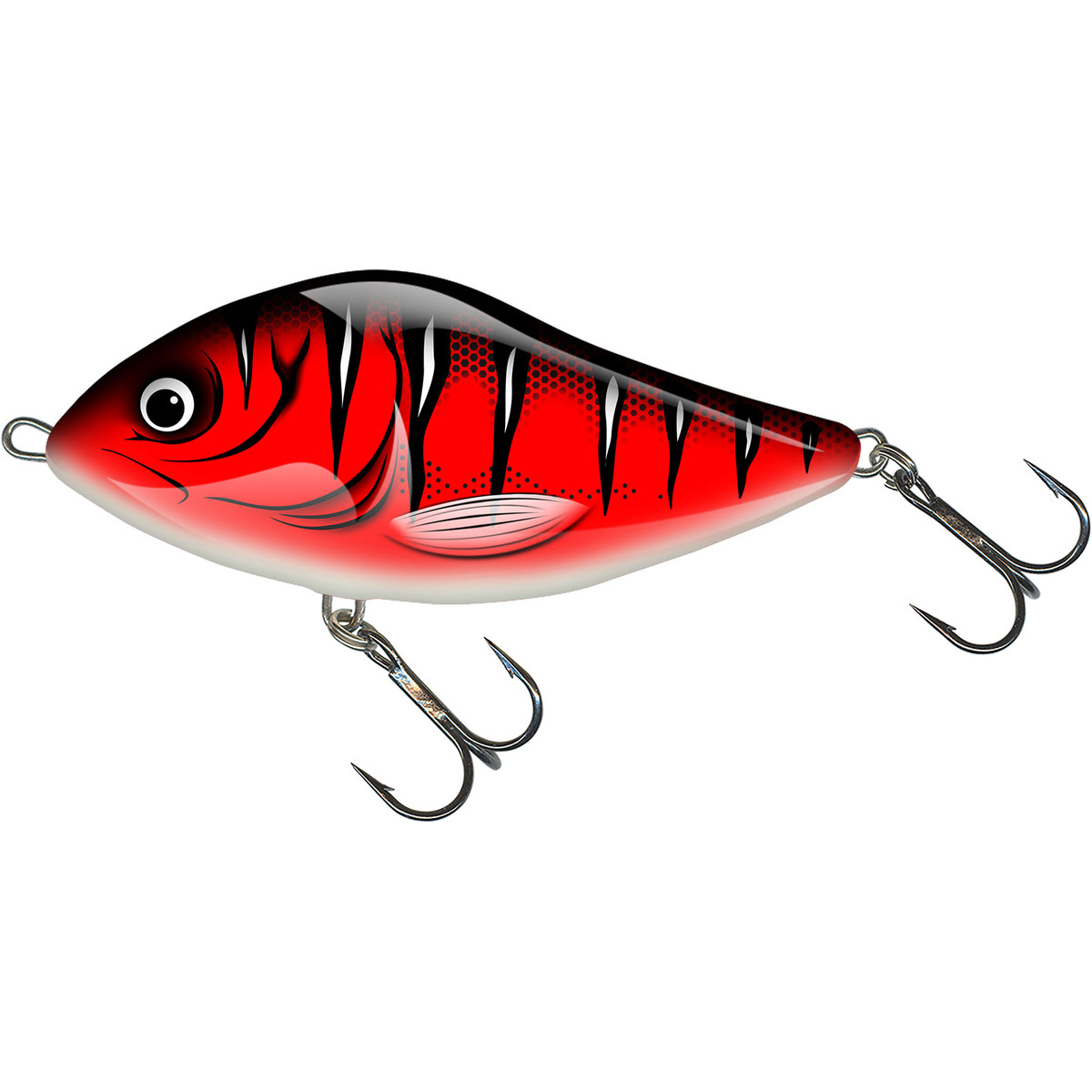Salmo Slider 16 Cm Sinking Limited Edition Colours - Red Wake