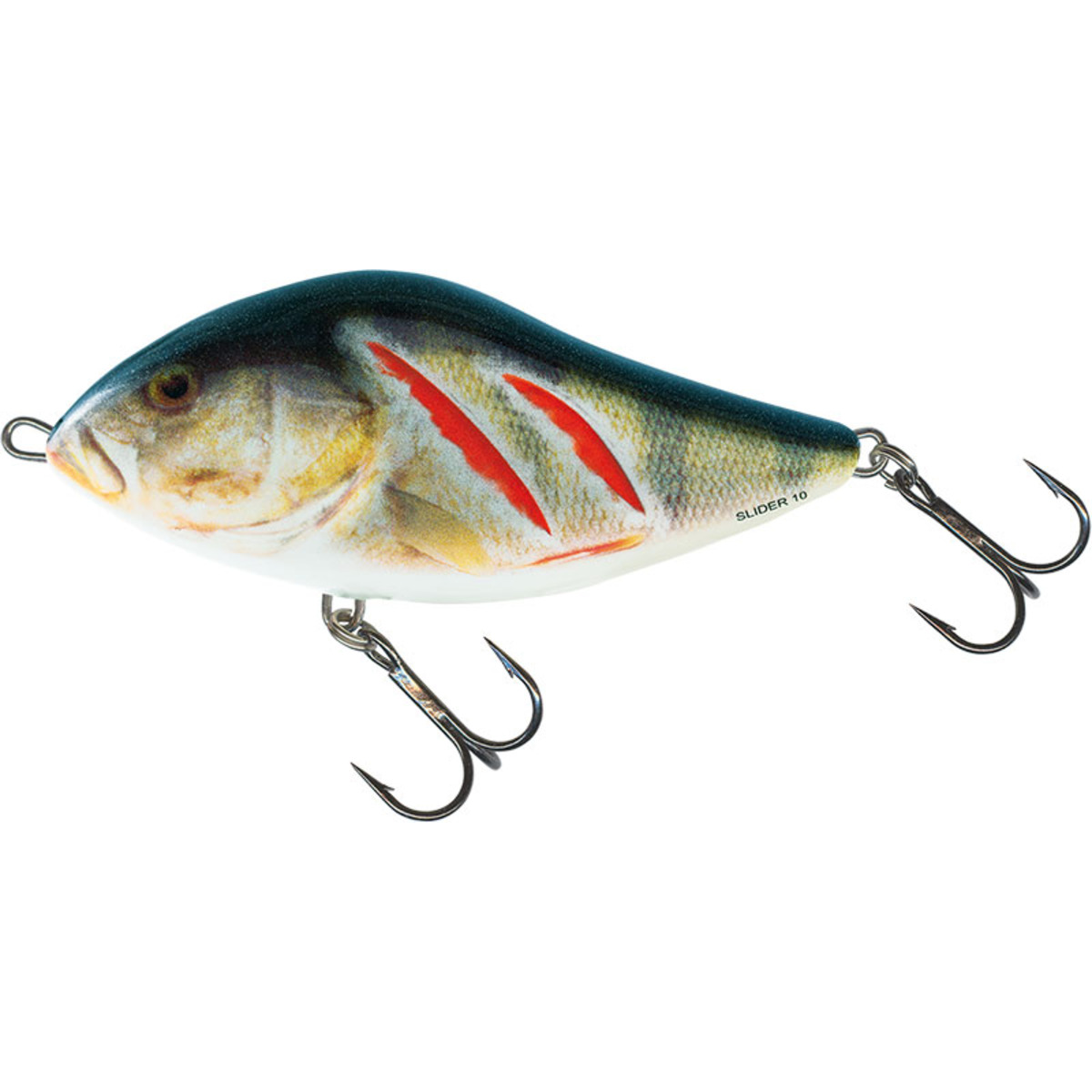Salmo Slider Floating - 12 Cm - Wounded Real Perch