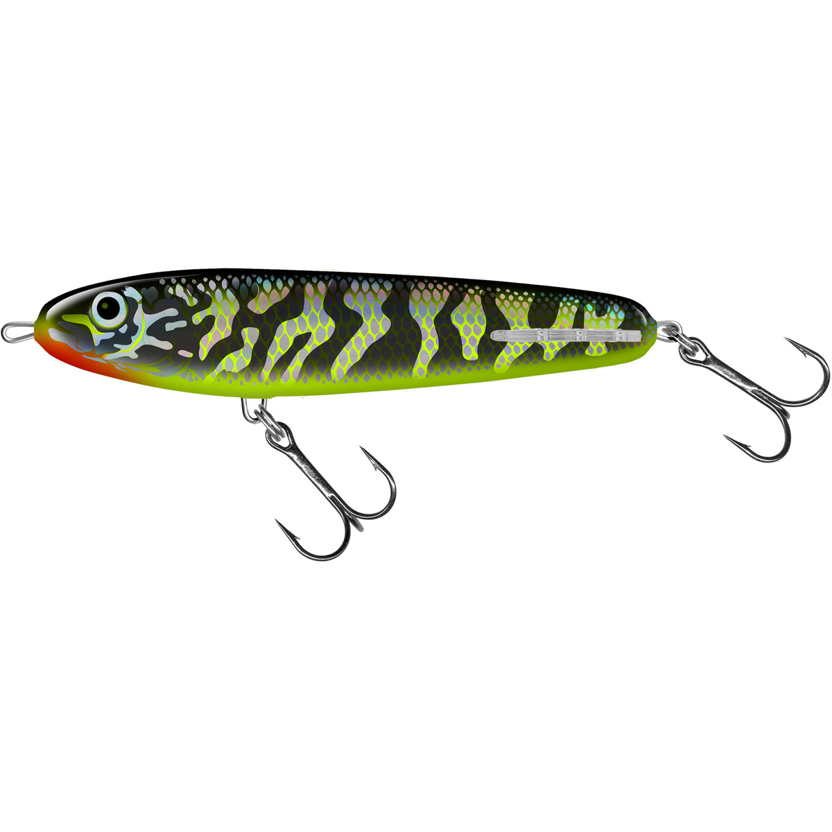 Salmo Sweeper 17 Cm Sinking Limited Edition Colours - Holographic Green Pike