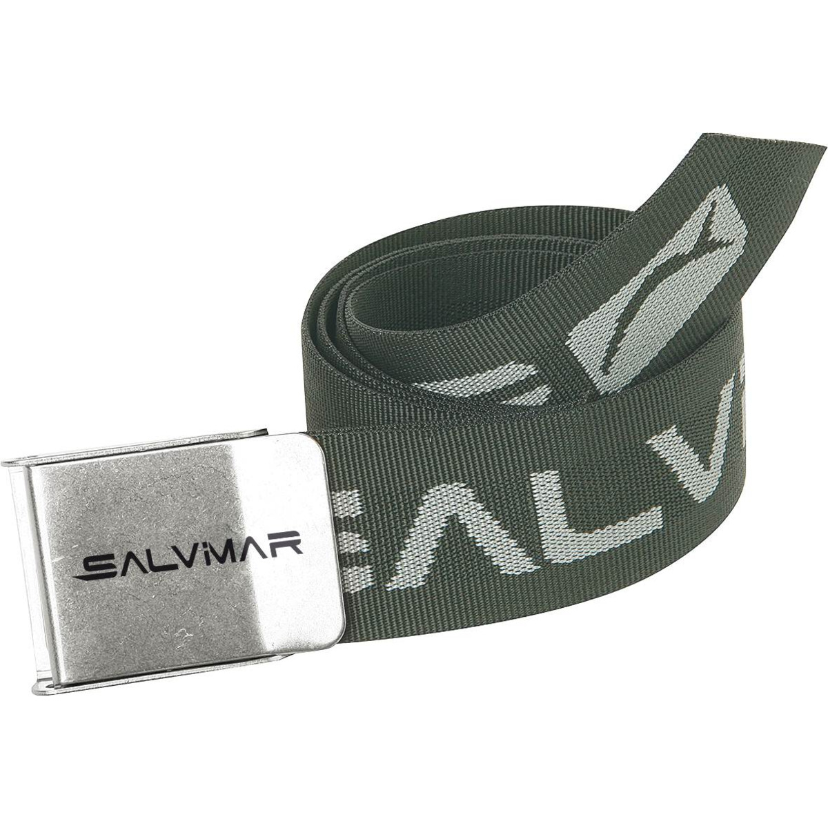 Salvimar Weight Belt With Stainless Steel Buckle - Military Green