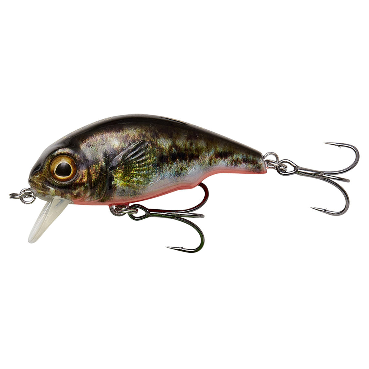 Savage Gear 3d Goby Crank Sr 4cm 3g Floating - UV RED AND BLACK