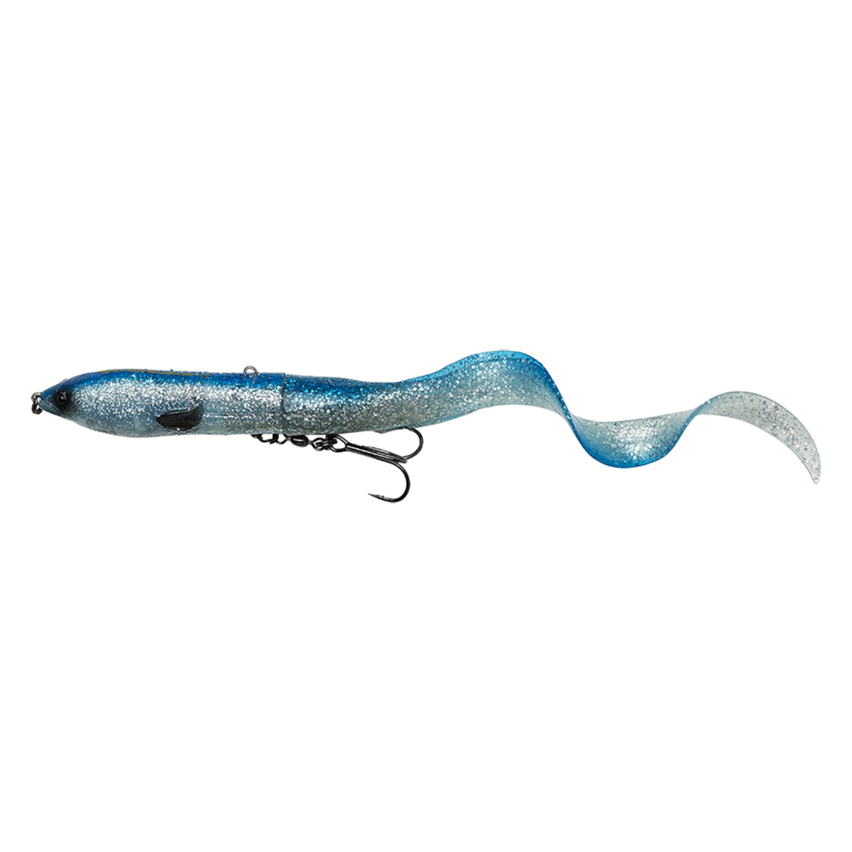 Savage Gear 3d Hard Eel 2+1 17cm 50g Slow Sinking - BLUE SILVER