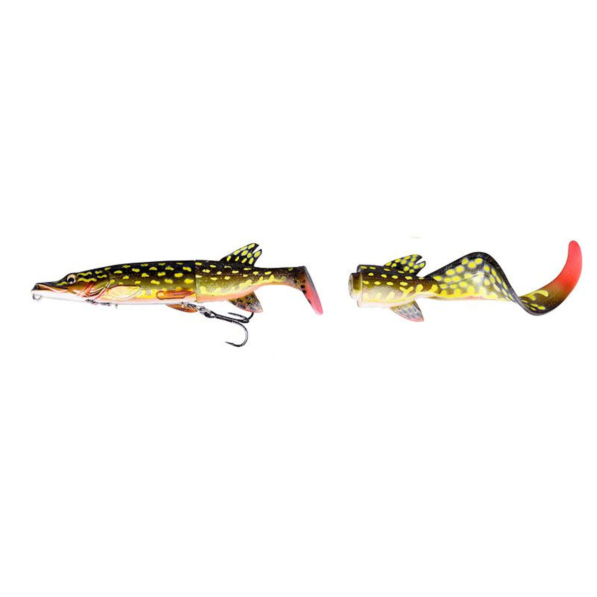 Savage Gear Lb 3d Hybrid Pike Spare Tail 17cm - YELLOW PIKE