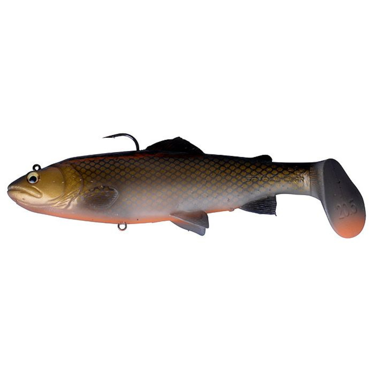 Savage Gear 3D Trout Rattle Shad - 20.5 cm - 103 g - Dirty Roach