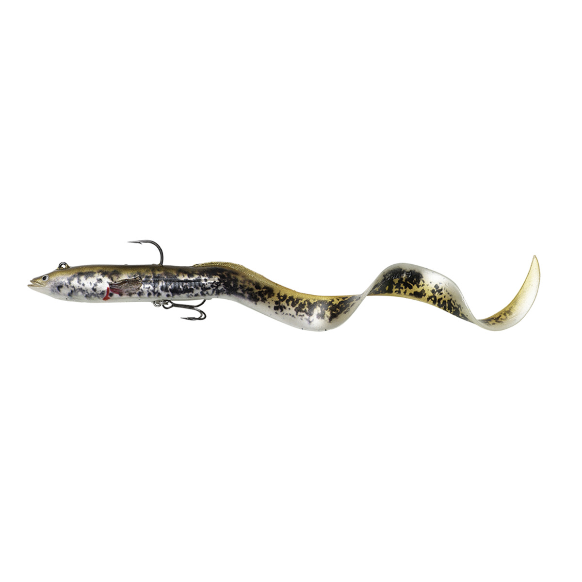 Savage Gear 4d Real Eel 20cm 38g Sinking - OLIVE/PEARL PHP