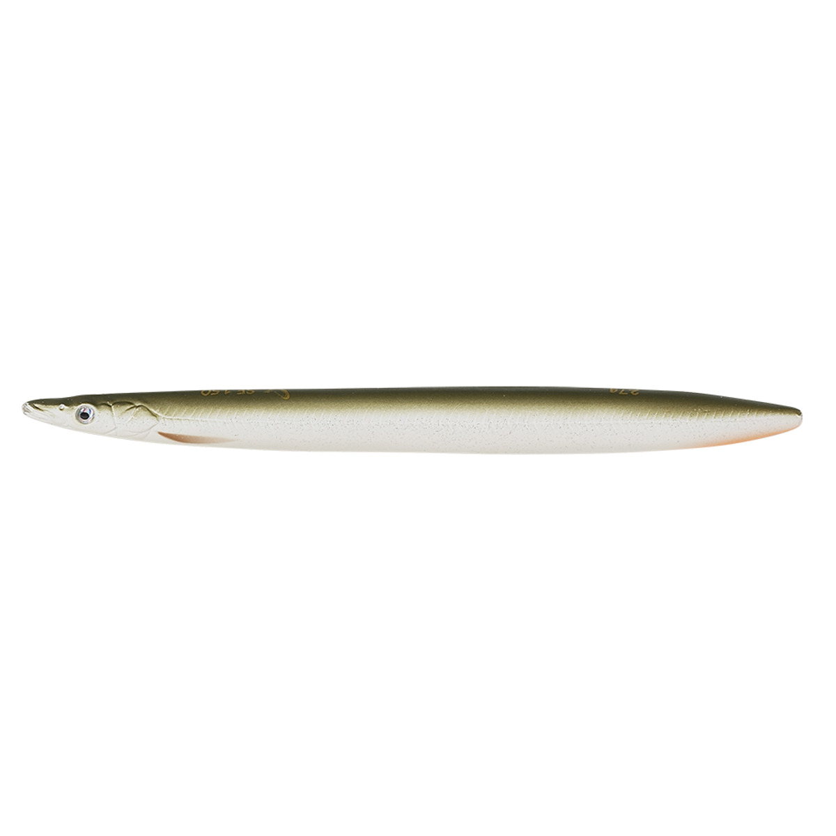 Savage Gear Line Thru Sandeel 11cm 15g Sinking - MATT WHITE TOBIS