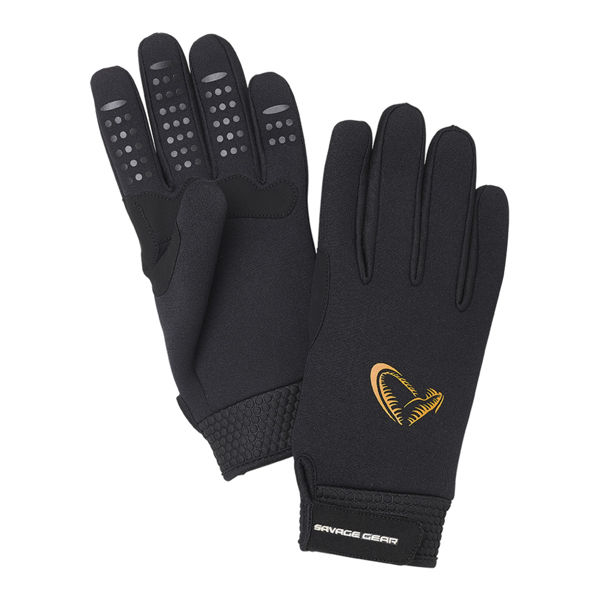 Savage Gear Neoprene Stretch Glove - L BLACK